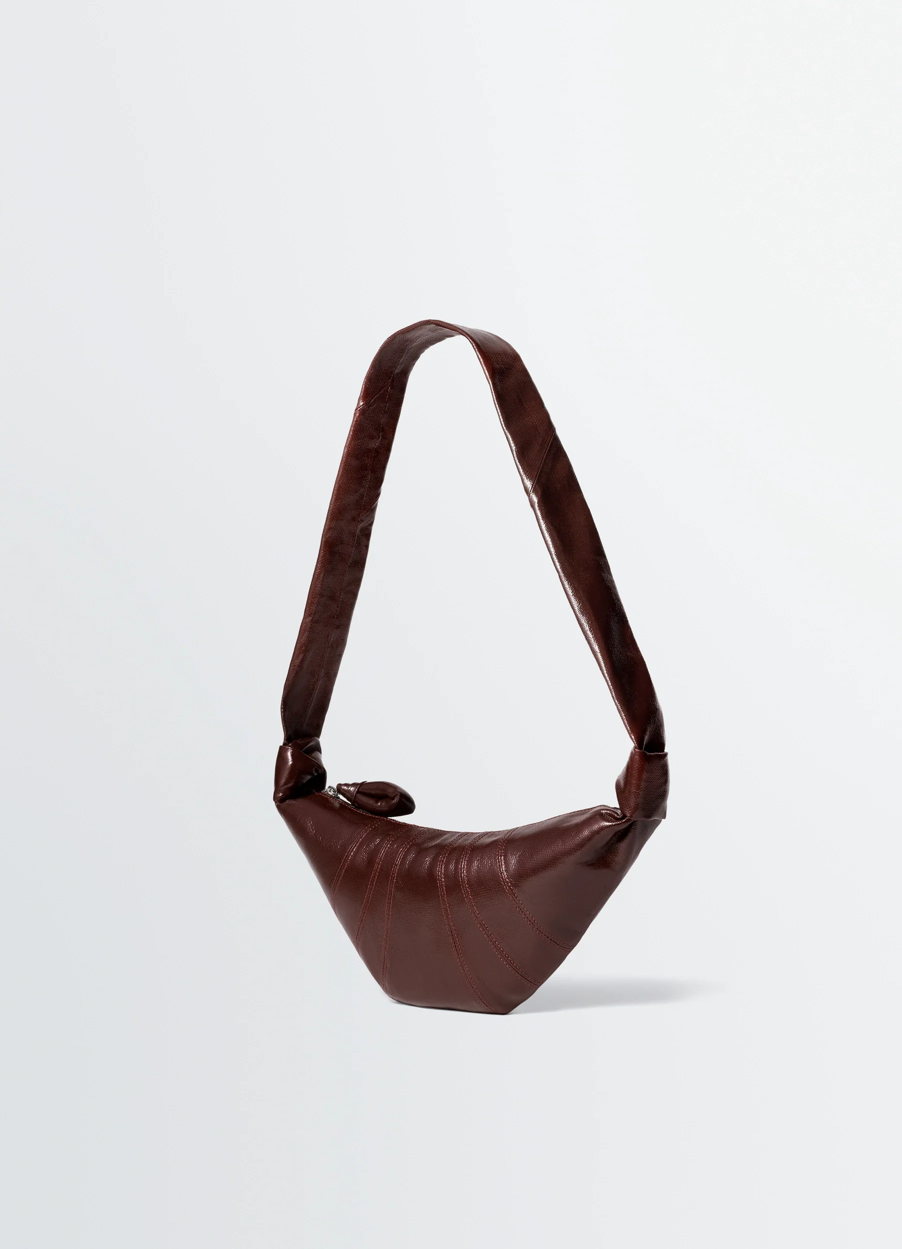 SMALL CROISSANT BAG IN COATED COTTON - Image 3