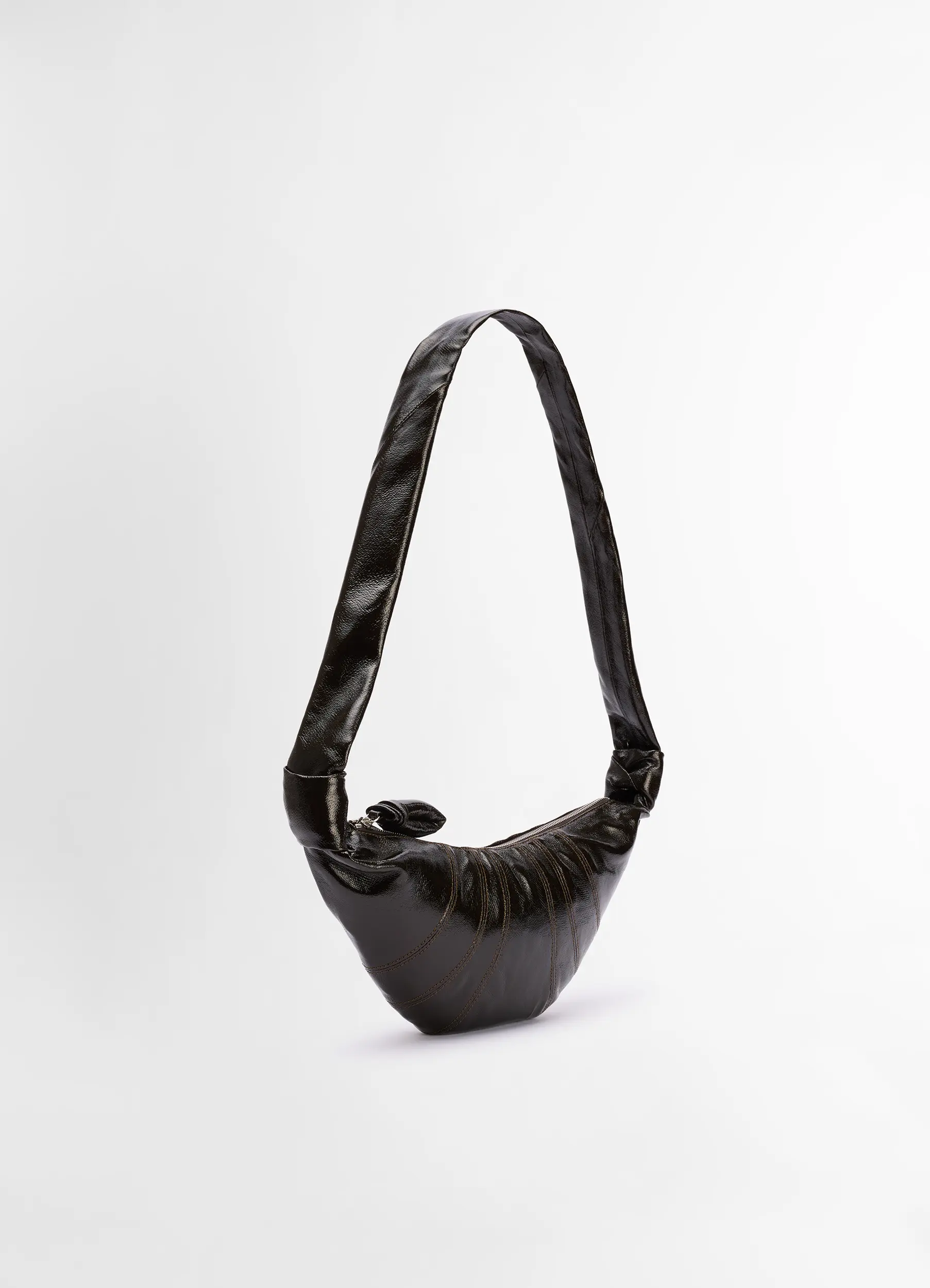 SMALL CROISSANT BAG IN COATED COTTON - Image 3