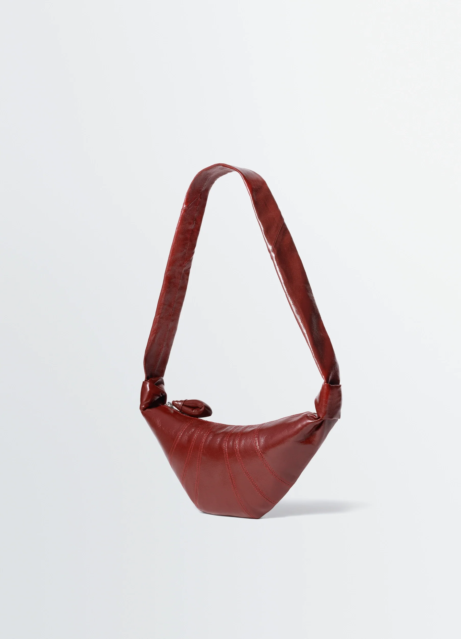 SMALL CROISSANT BAG IN COATED COTTON - Image 4