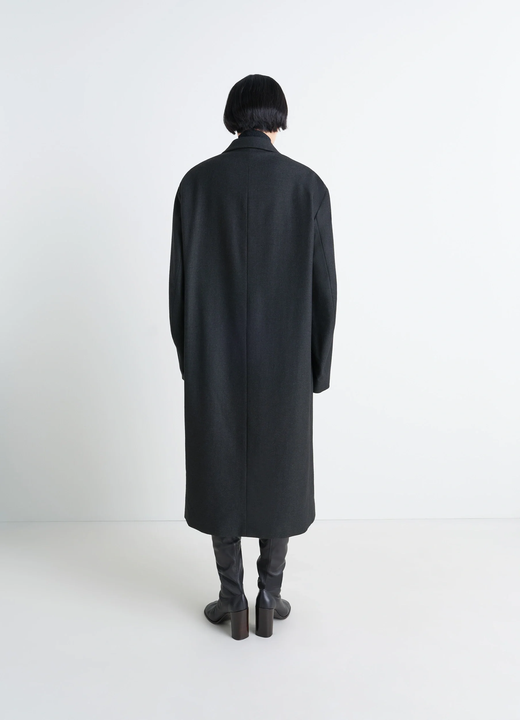 SOFT CHESTERFIELD COAT IN CASHMERE - Image 6