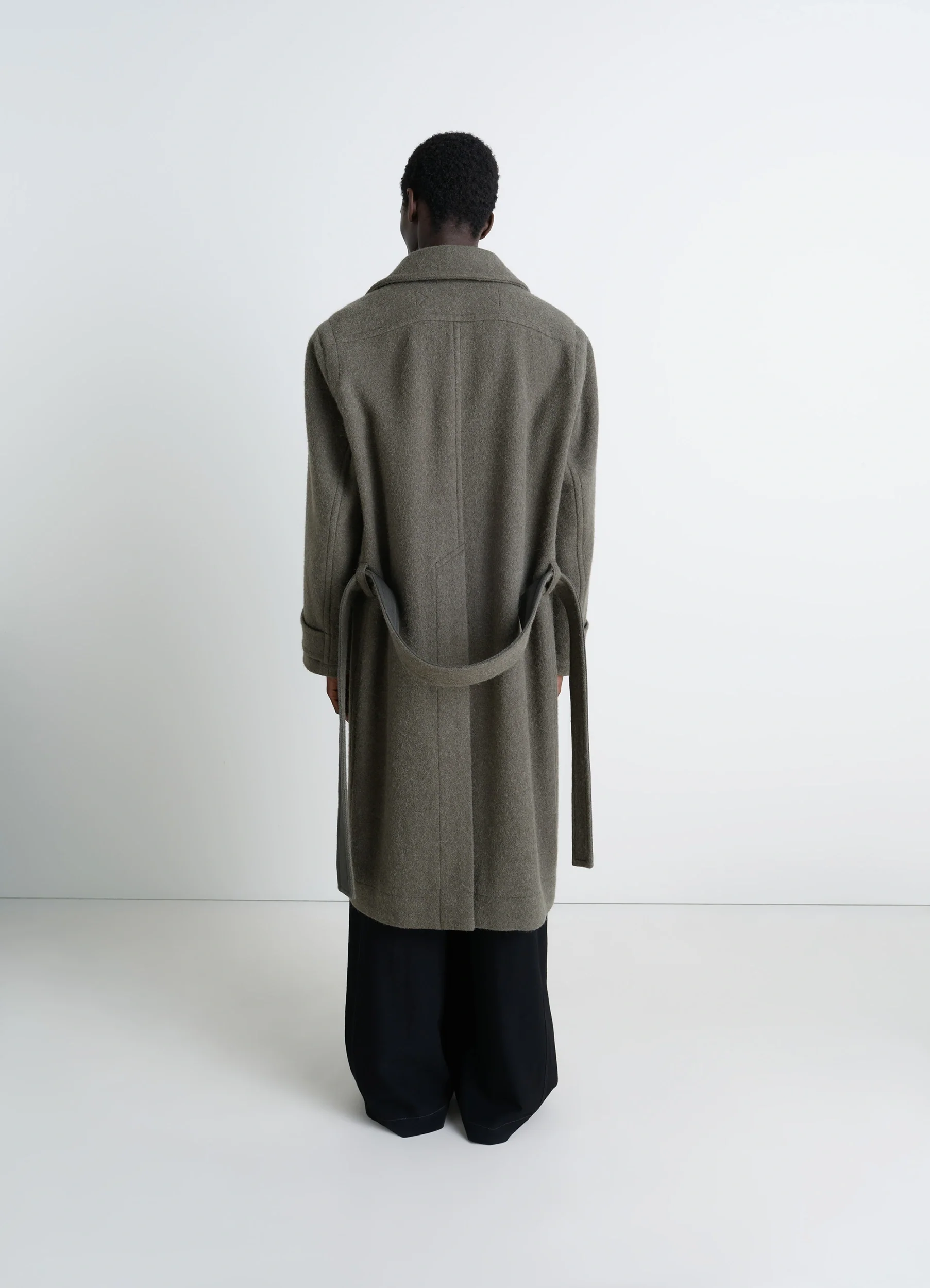 SOFT COAT IN WOOL ALPACA - Image 2
