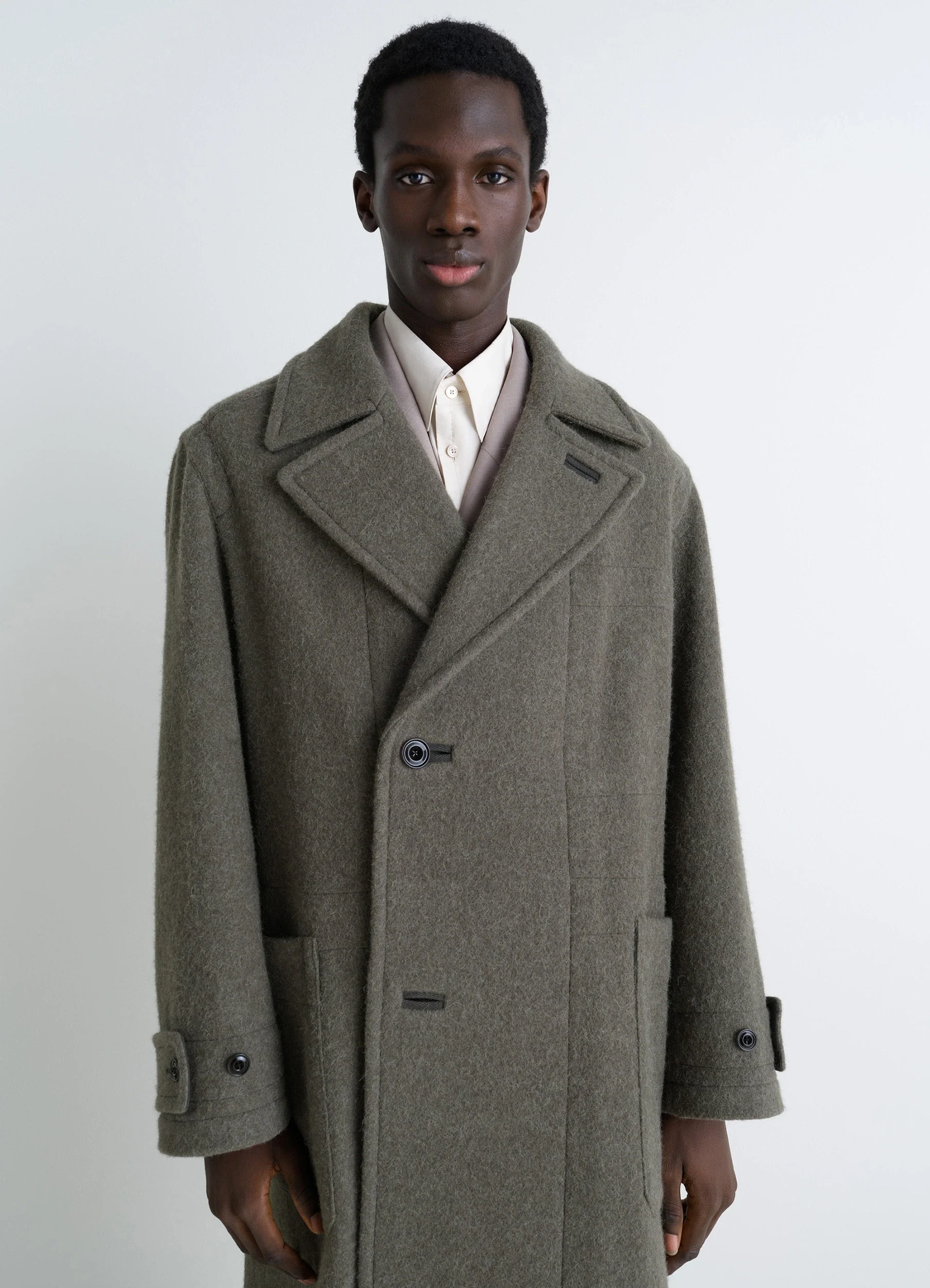 SOFT COAT IN WOOL ALPACA - Image 4