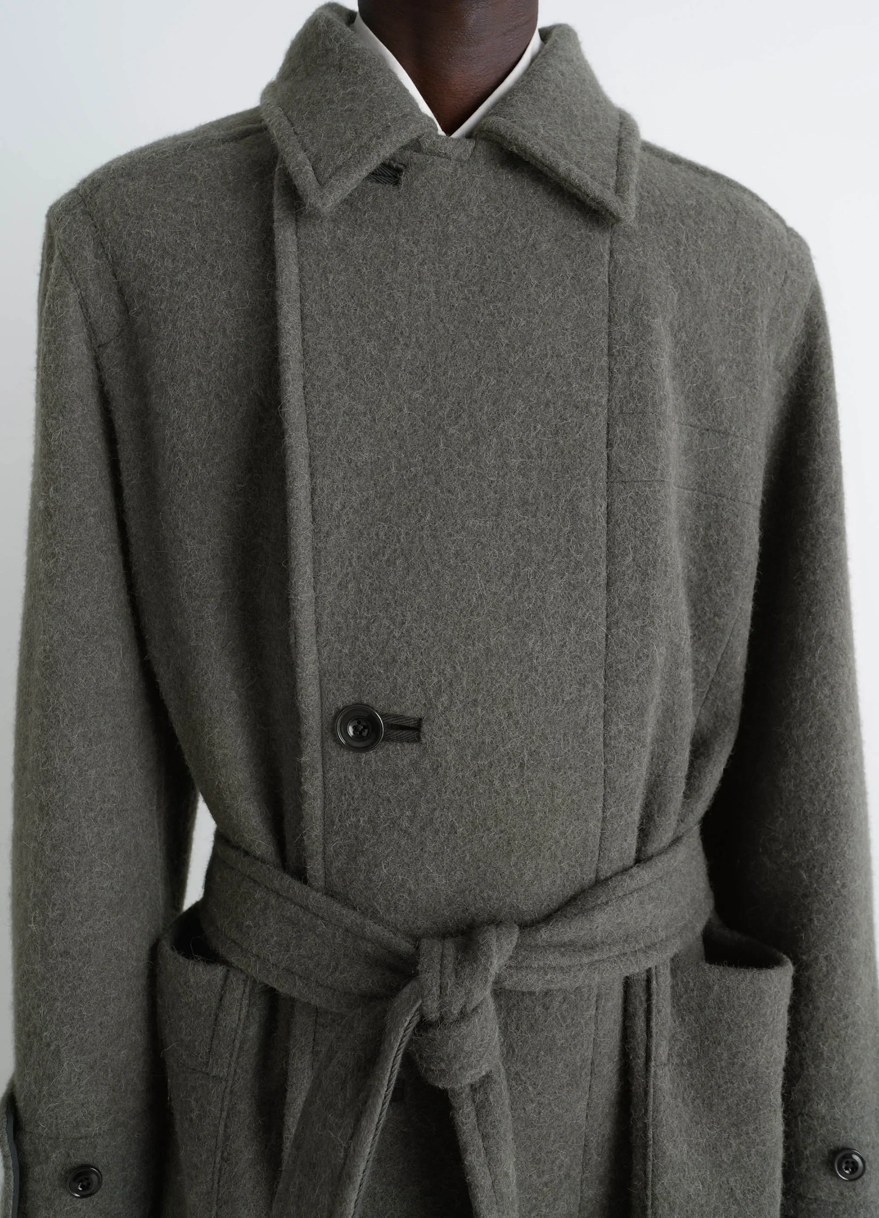 SOFT COAT IN WOOL ALPACA - Image 5