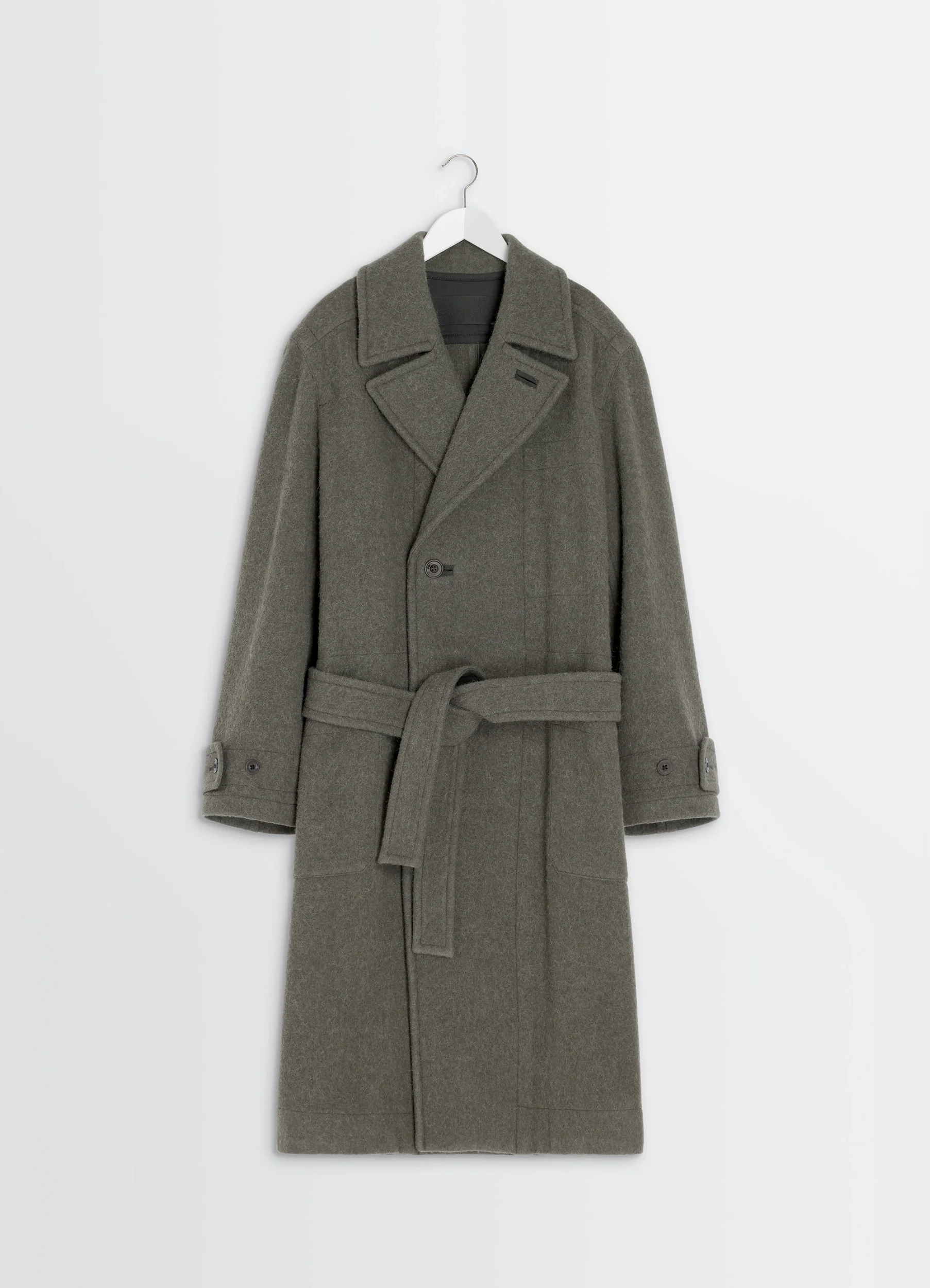 SOFT COAT IN WOOL ALPACA - Image 6