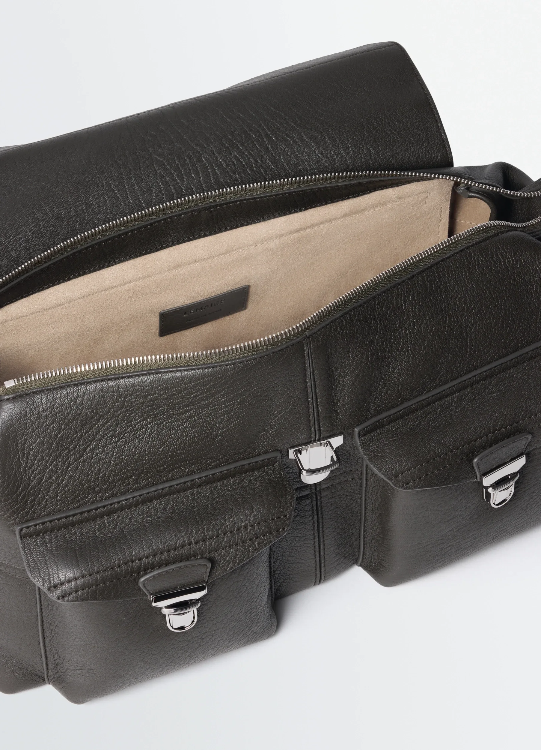 SOFT GEAR BAG IN LEATHER - Image 4