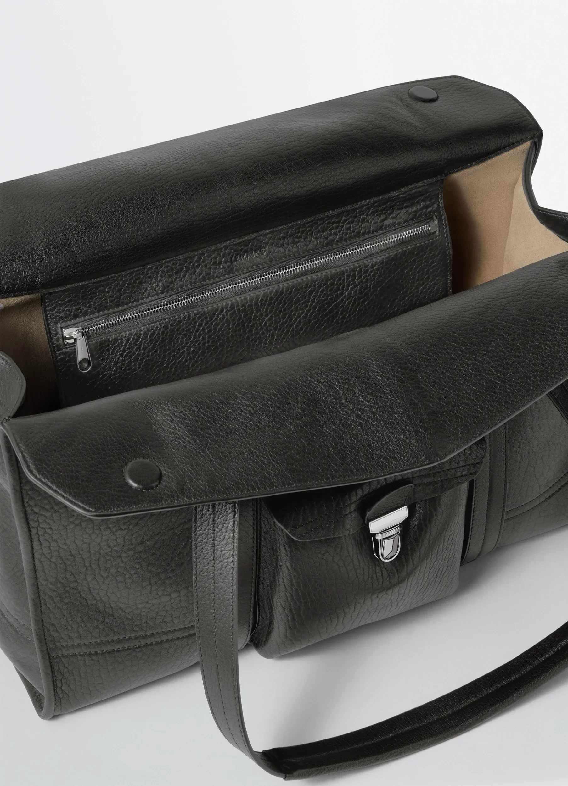 SOFT GEAR TOTE BAG IN LEATHER - Image 4