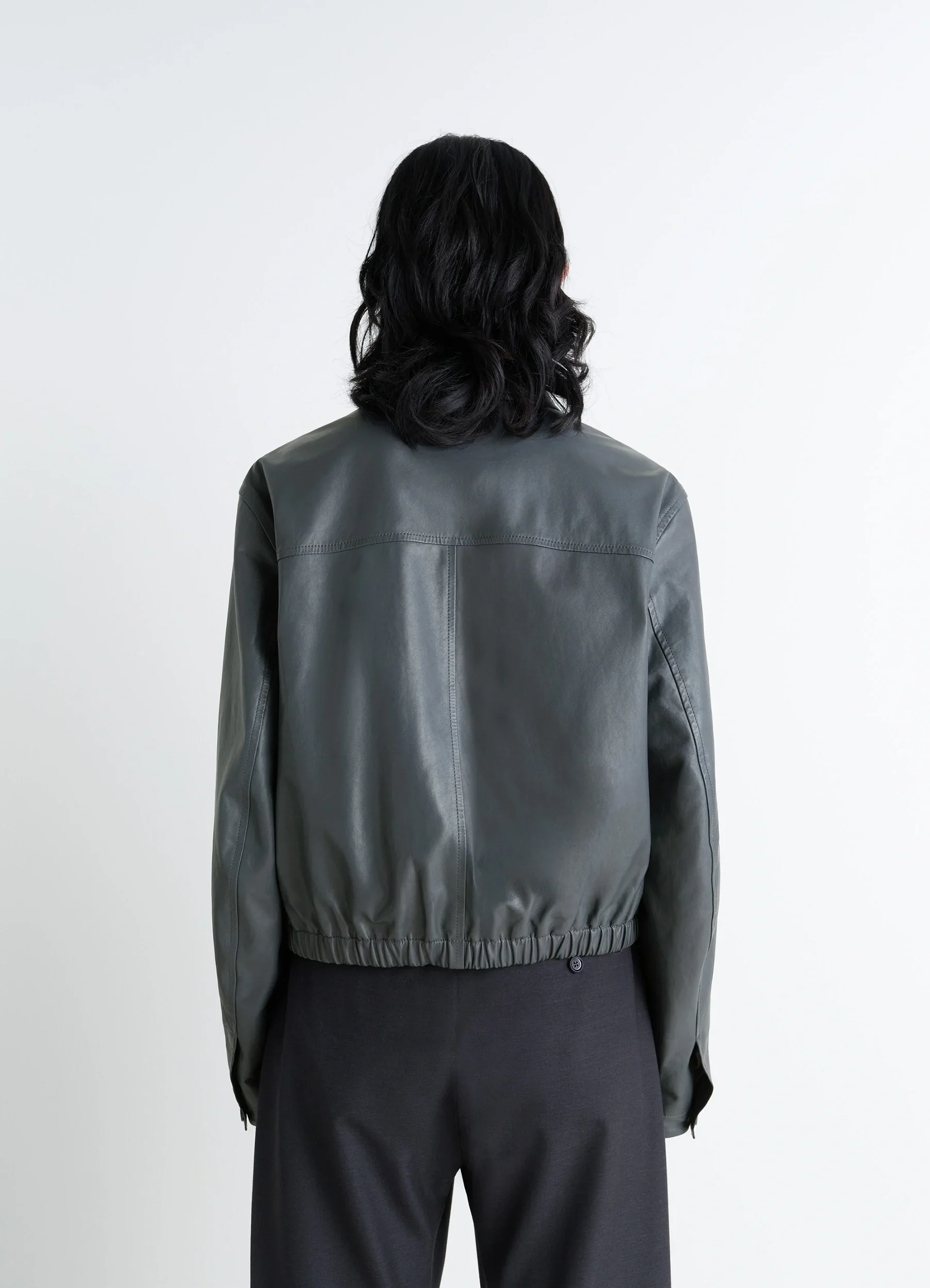 SOFT LEATHER BLOUSON - Image 4