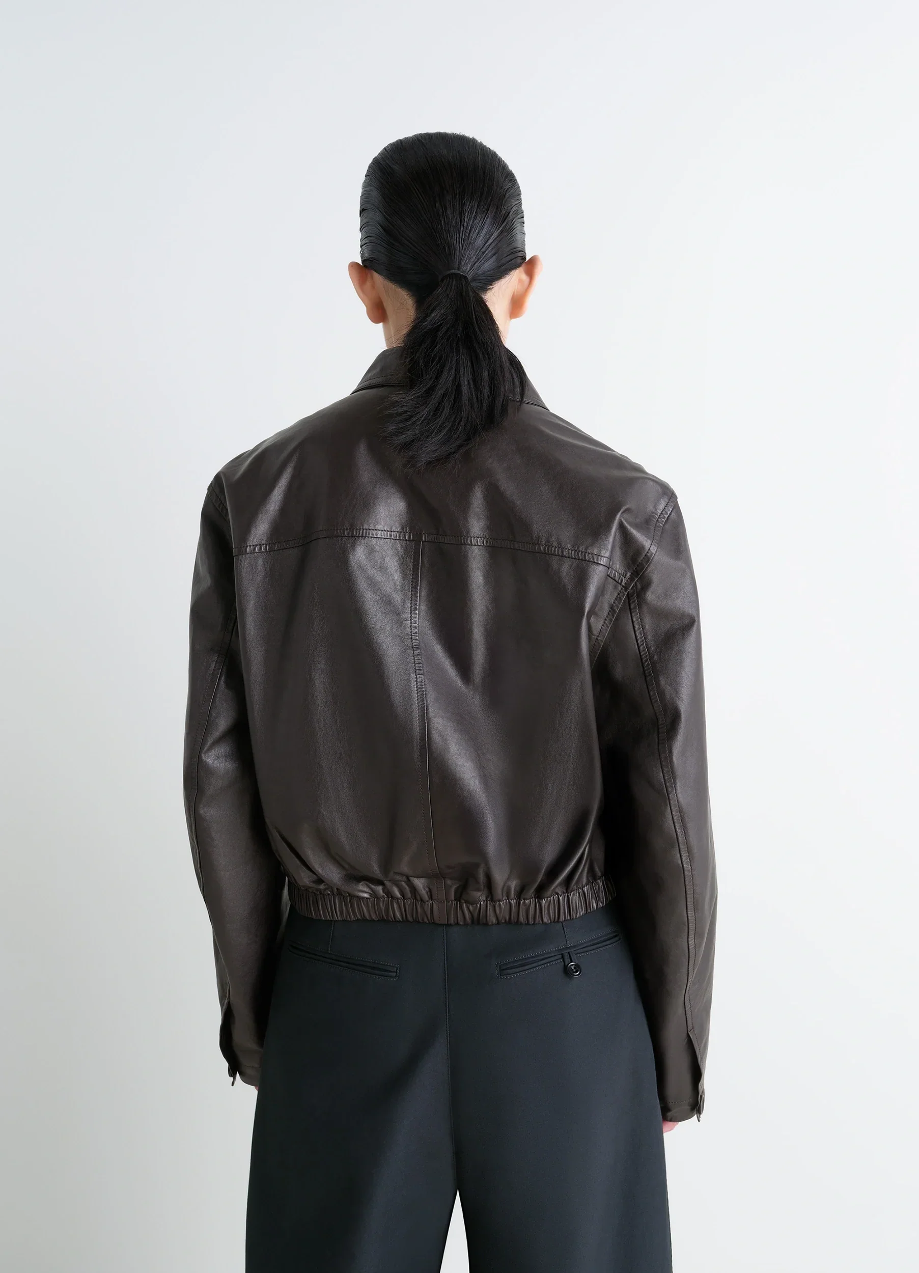 SOFT LEATHER BLOUSON - Image 5