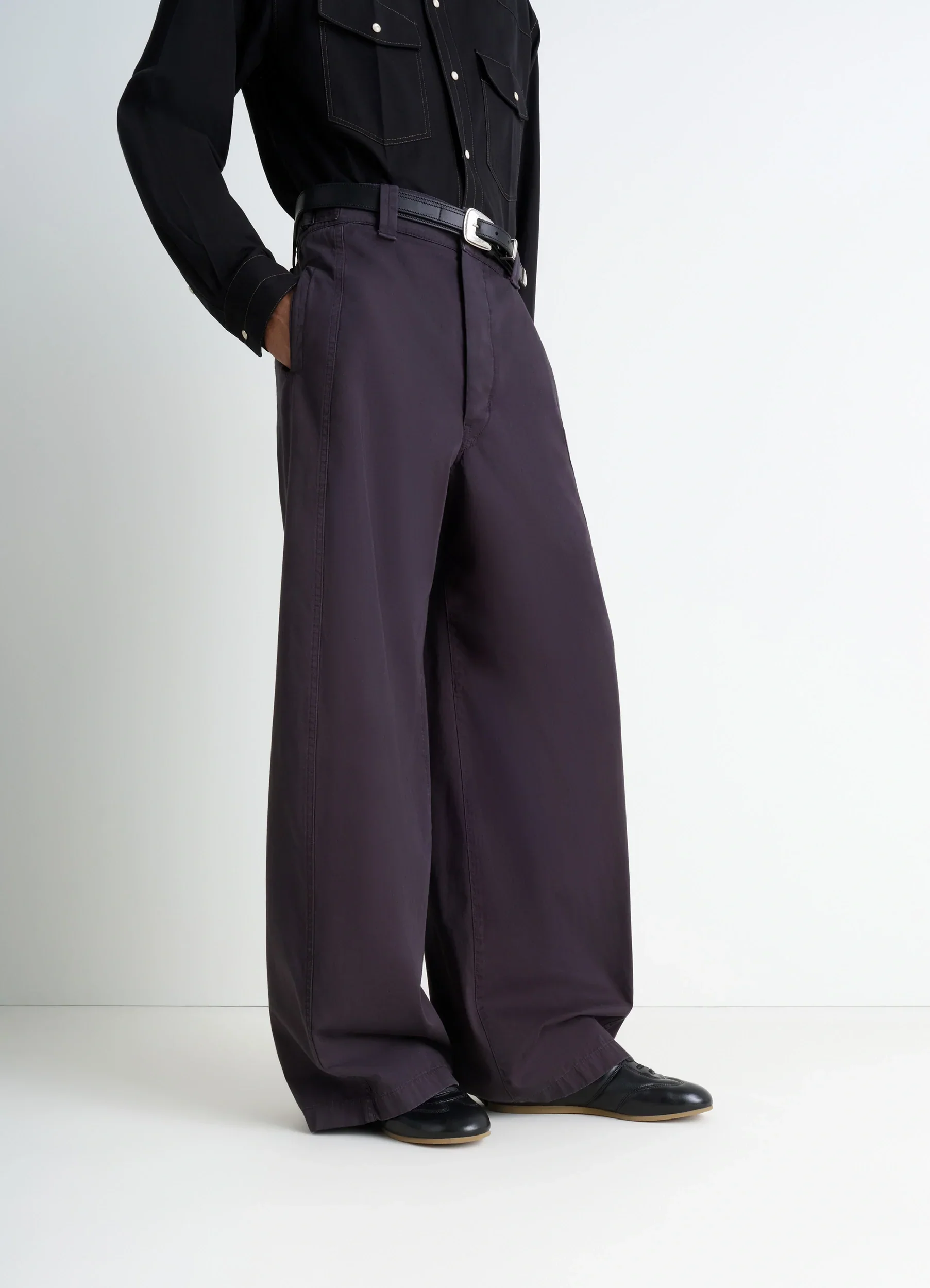 SOFT RUNNER IN LEATHER - Image 2