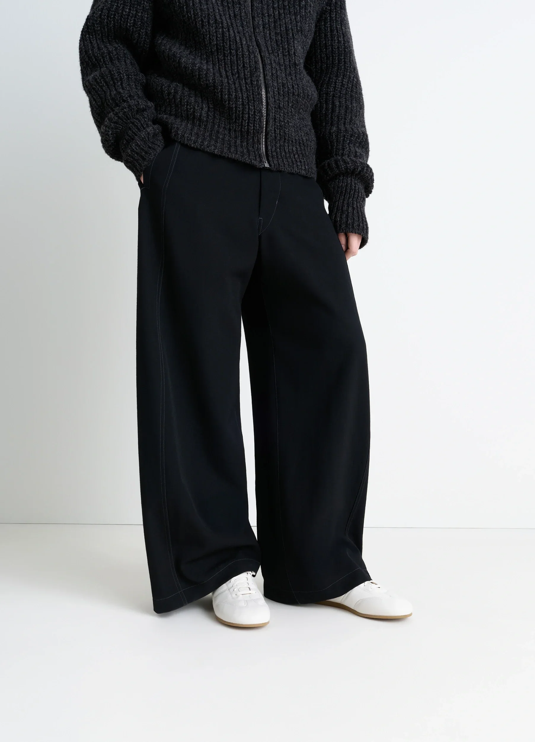 SOFT RUNNER IN LEATHER - Image 2