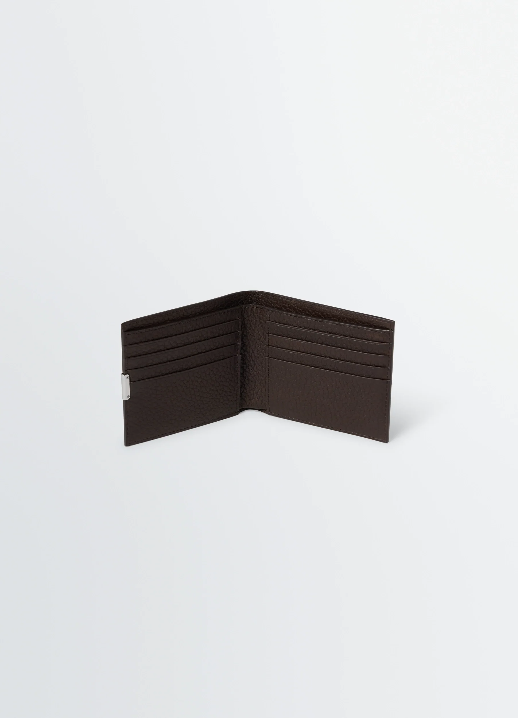 SOFT TAB BIFOLD WALLET IN LEATHER - Image 2