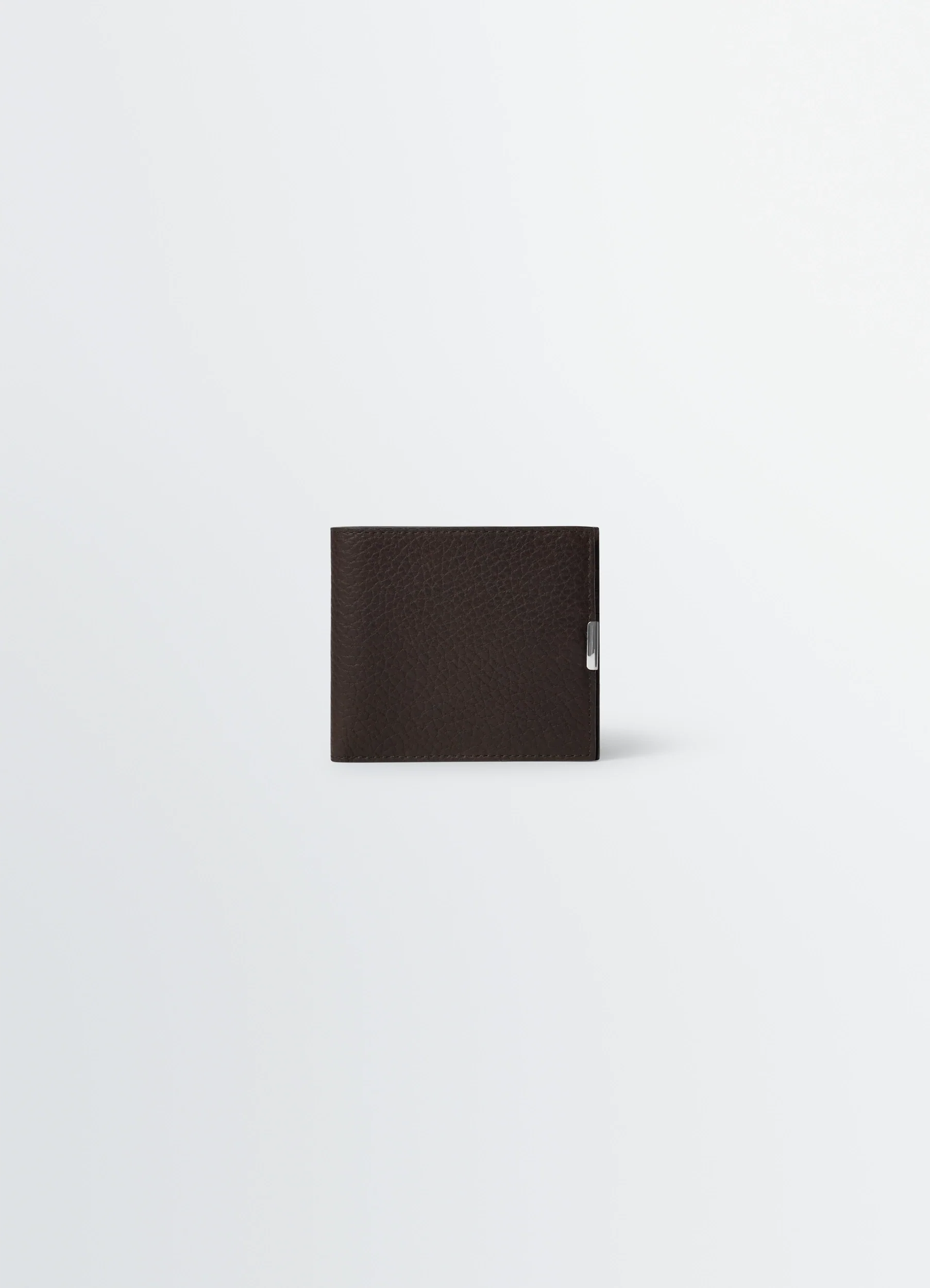 SOFT TAB BIFOLD WALLET IN LEATHER - Image 3