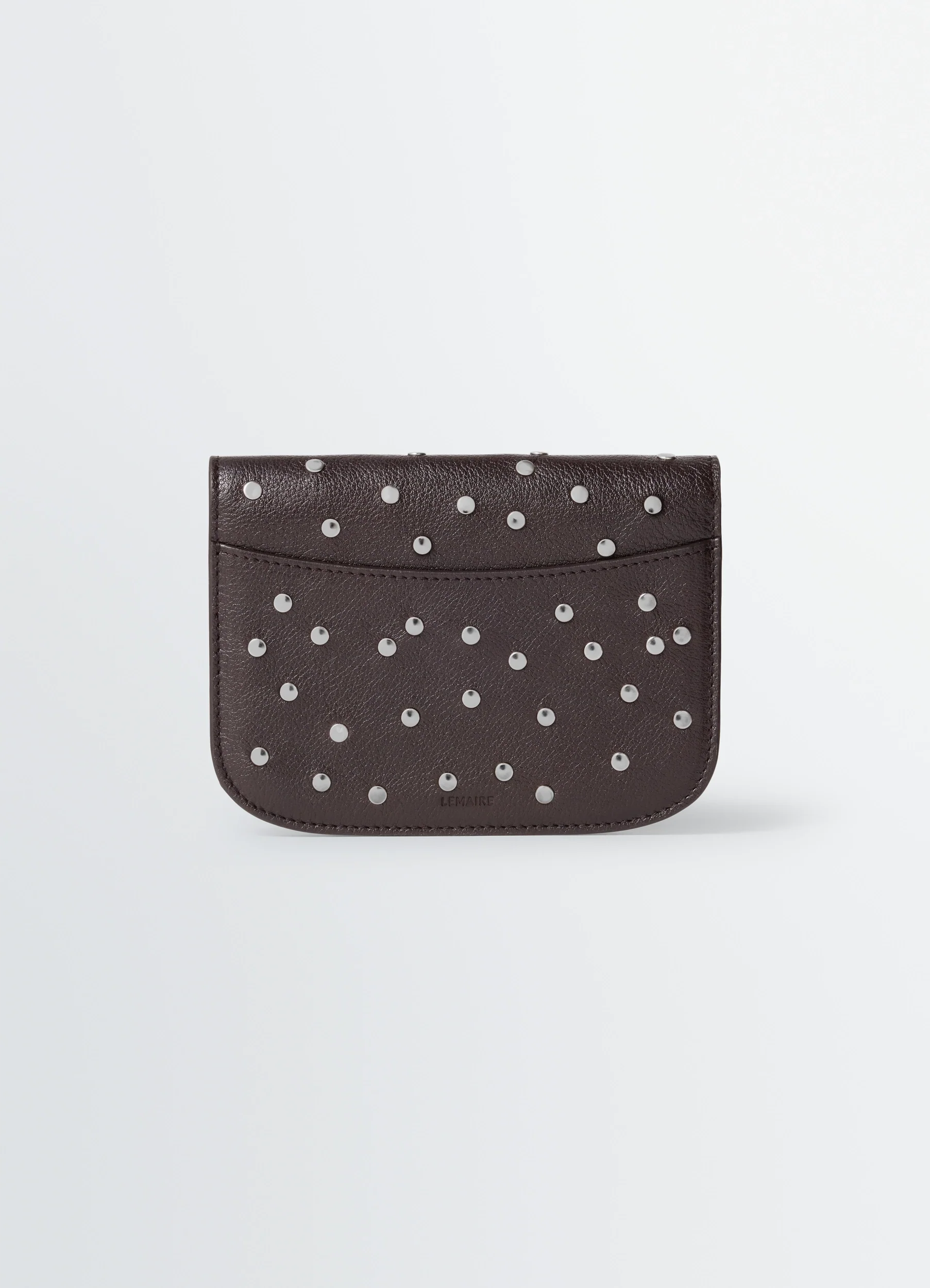 SOFT TAB STUDS DOTS WALLET IN LEATHER - Image 3