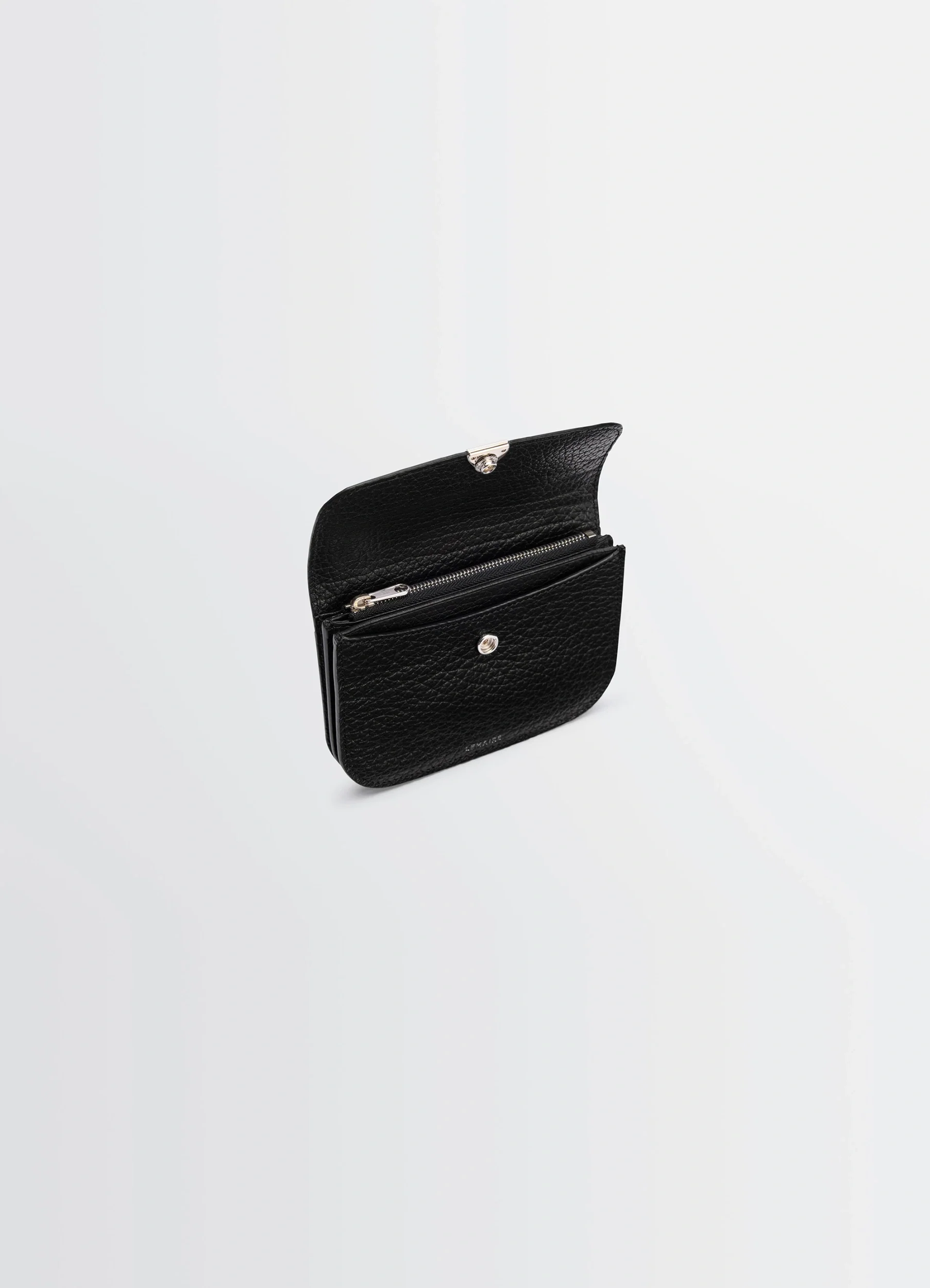 SOFT TAB WALLET IN LEATHER - Image 3