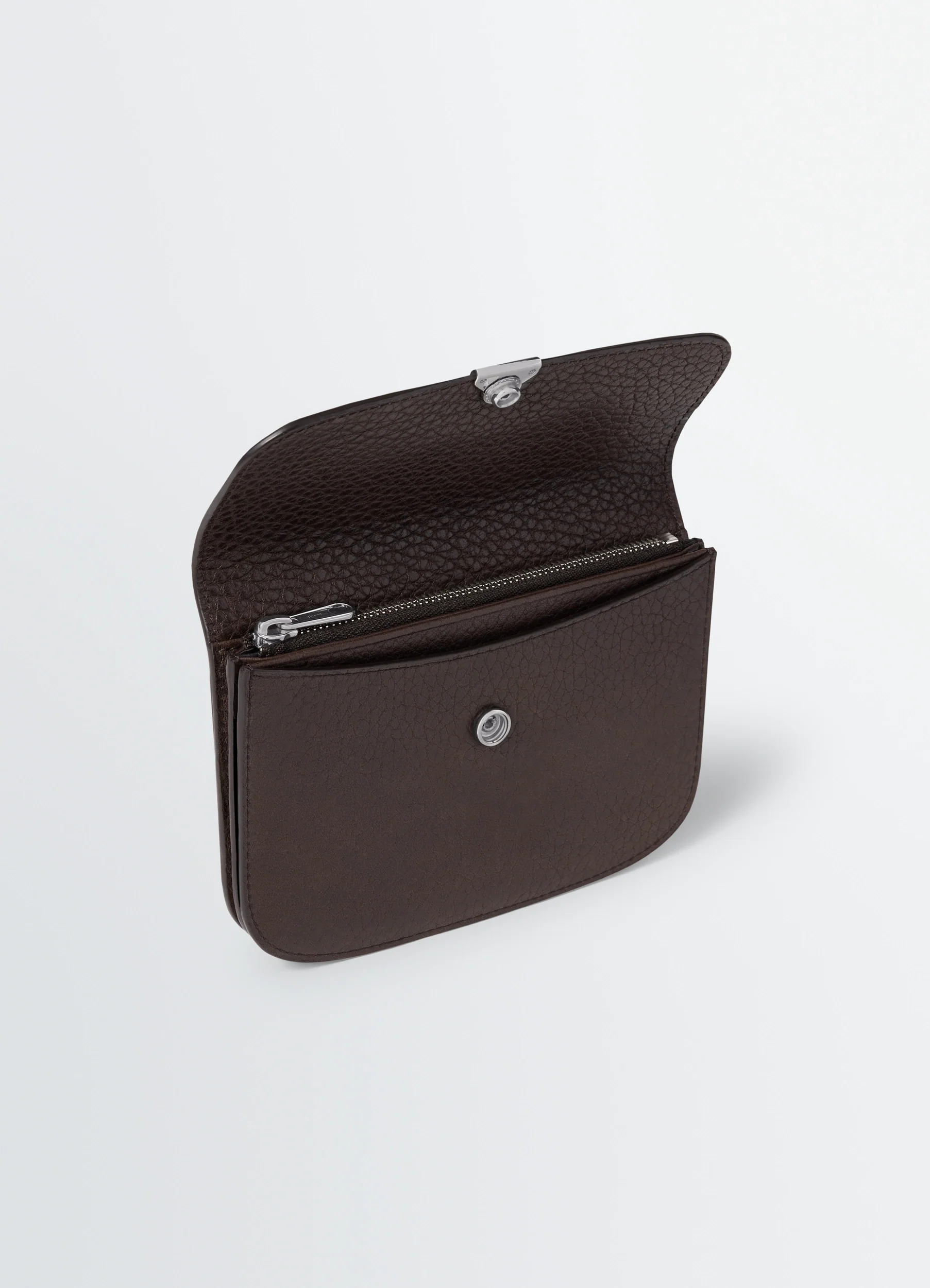 SOFT TAB WALLET IN LEATHER - Image 2
