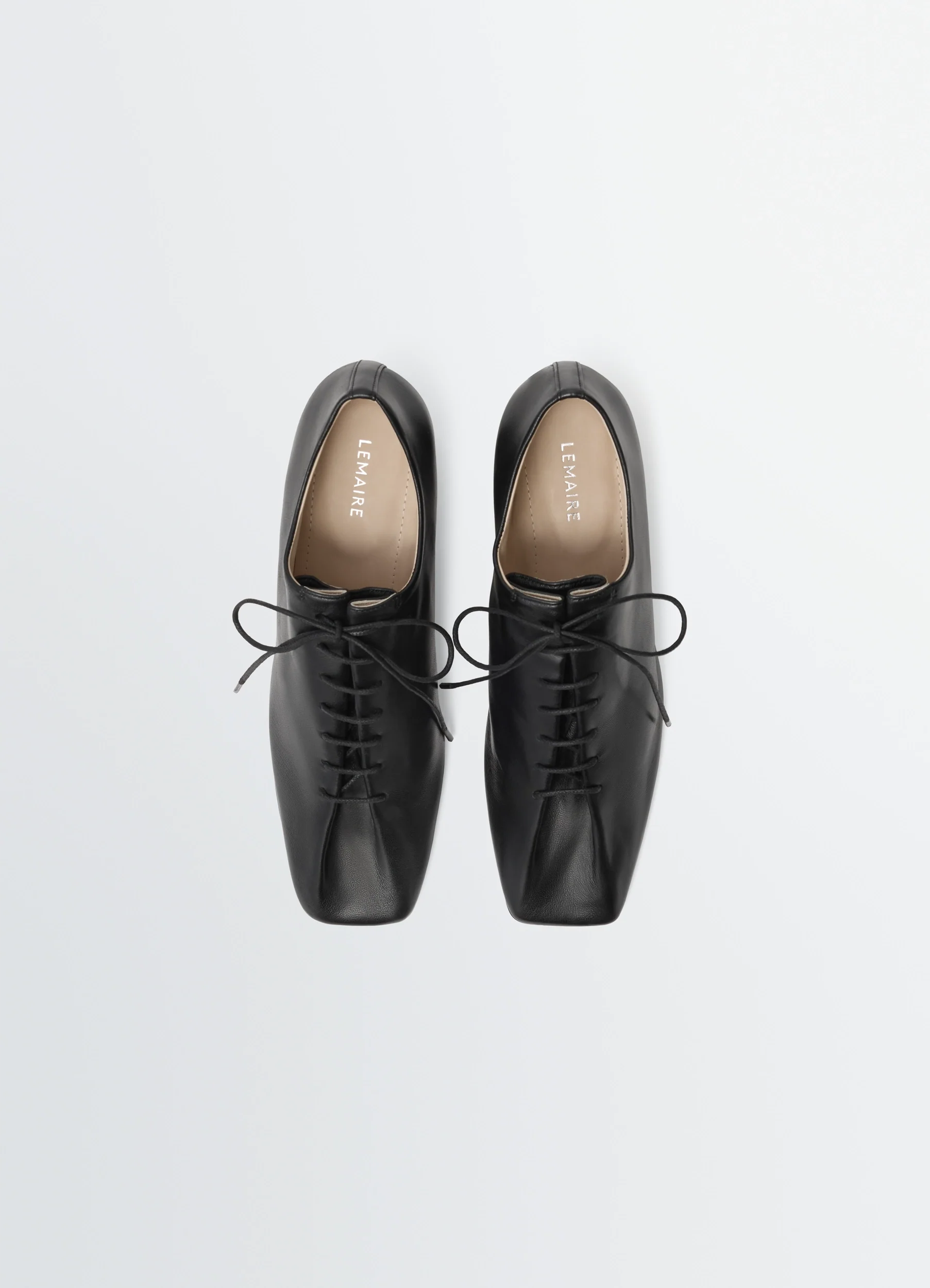 SOURIS CLASSIC DERBIES 55MM HEEL IN LEATHER - Image 5