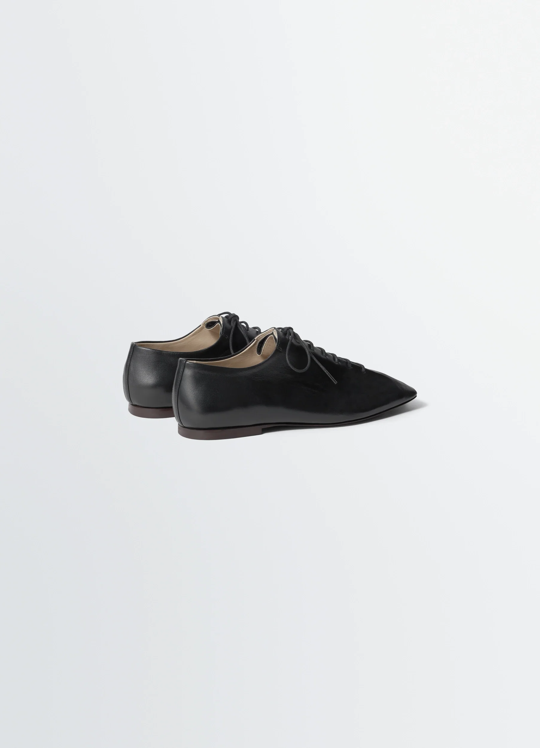 SOURIS FLAT CLASSIC DERBIES IN LEATHER - Image 4