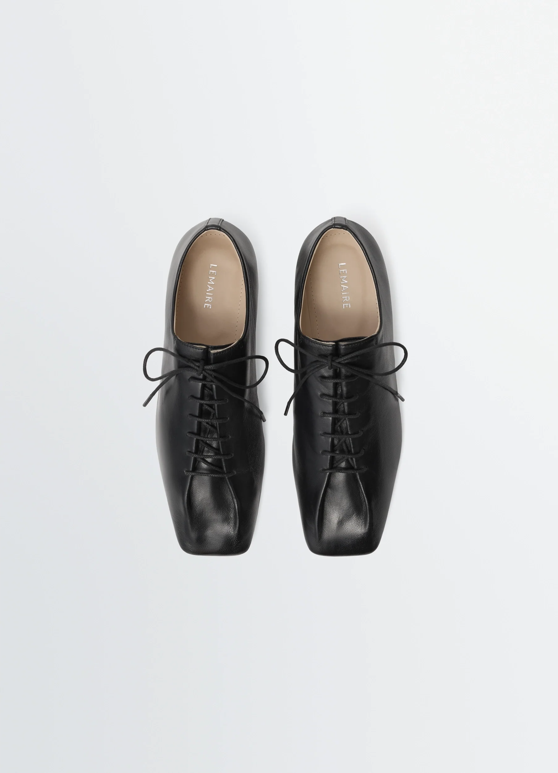 SOURIS FLAT CLASSIC DERBIES IN LEATHER - Image 5