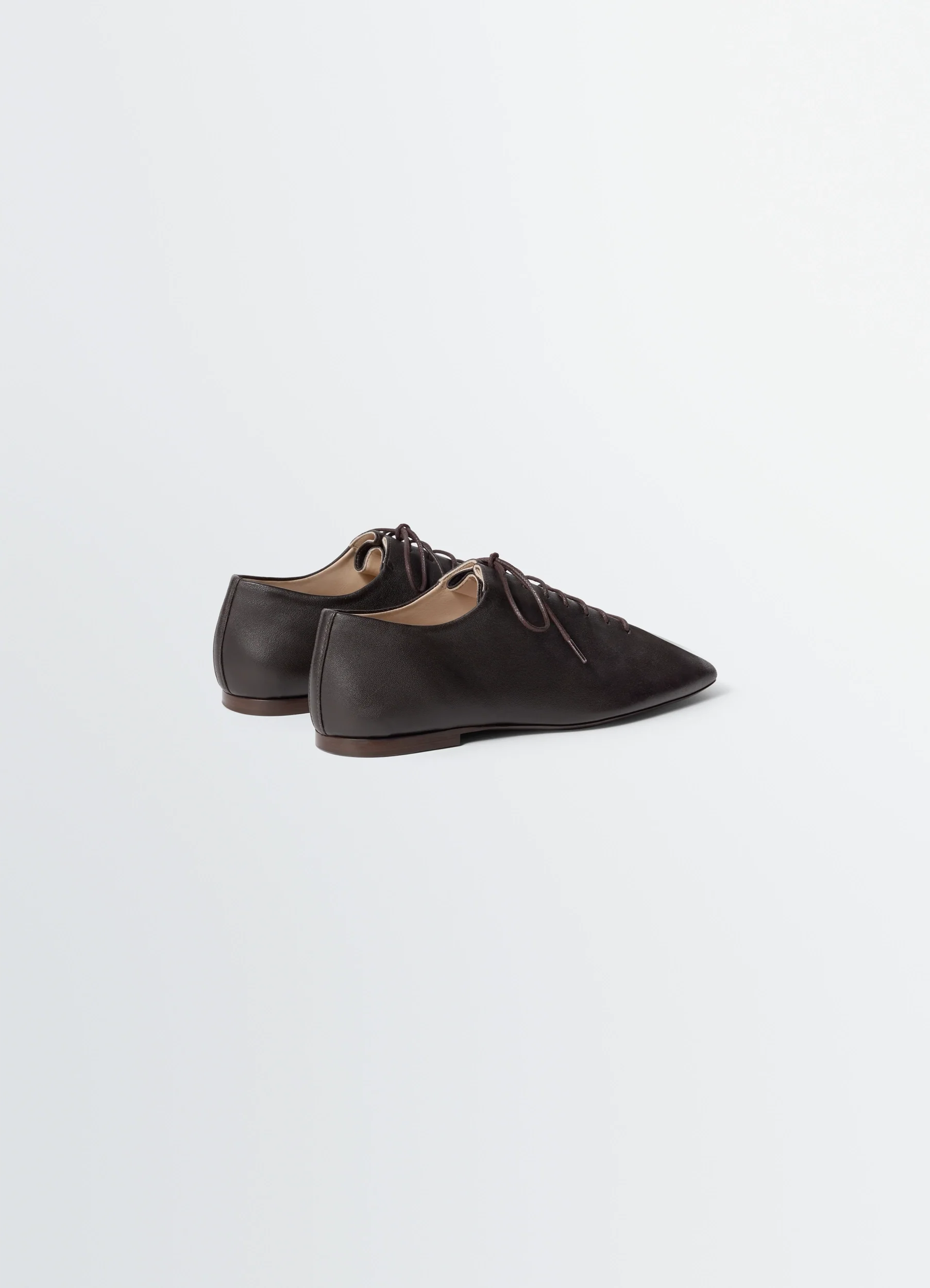 SOURIS FLAT CLASSIC DERBIES IN LEATHER - Image 4