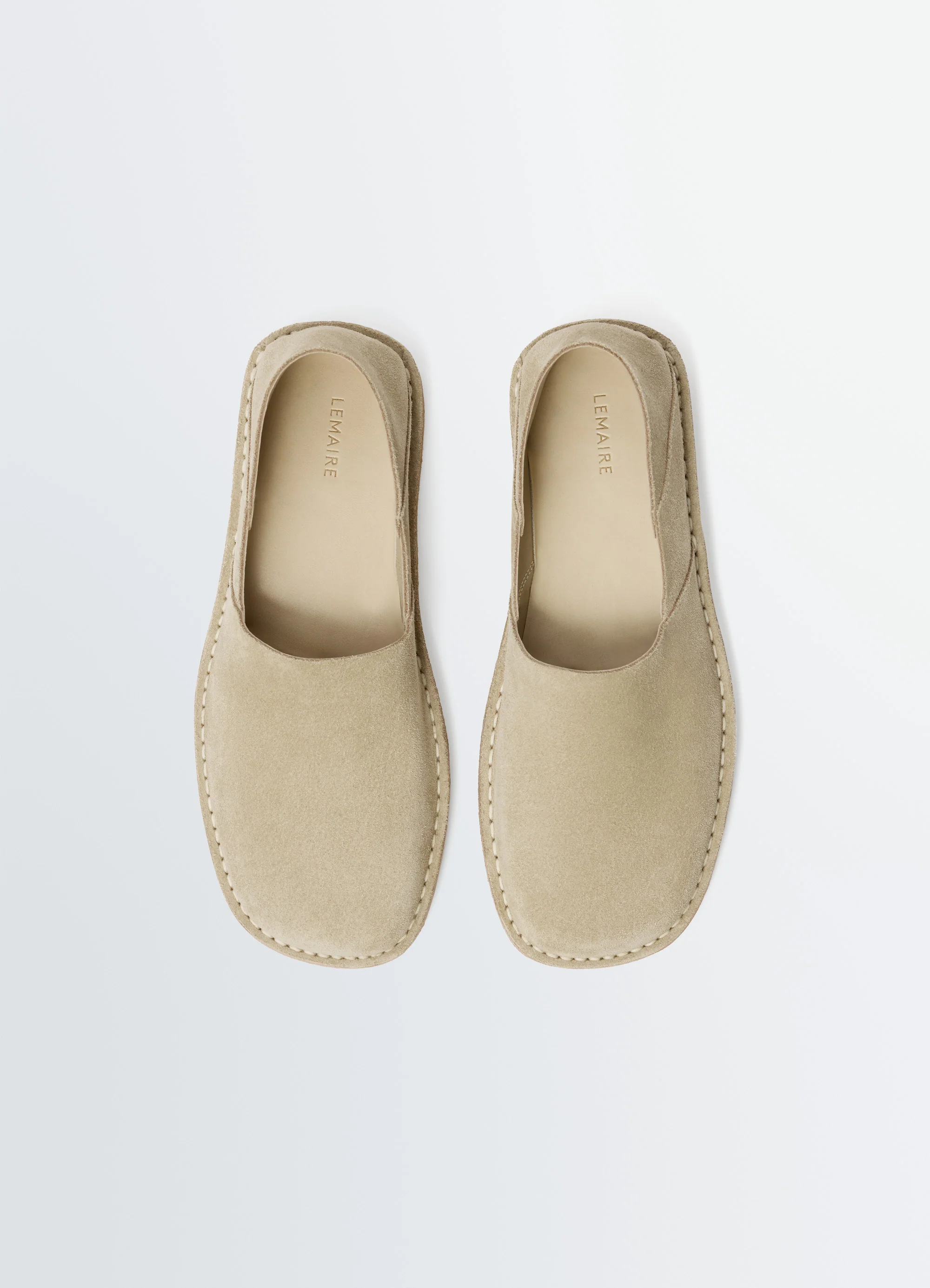 SQUARE SLIP-ON LOAFERS IN SUEDE LEATHER - Image 5