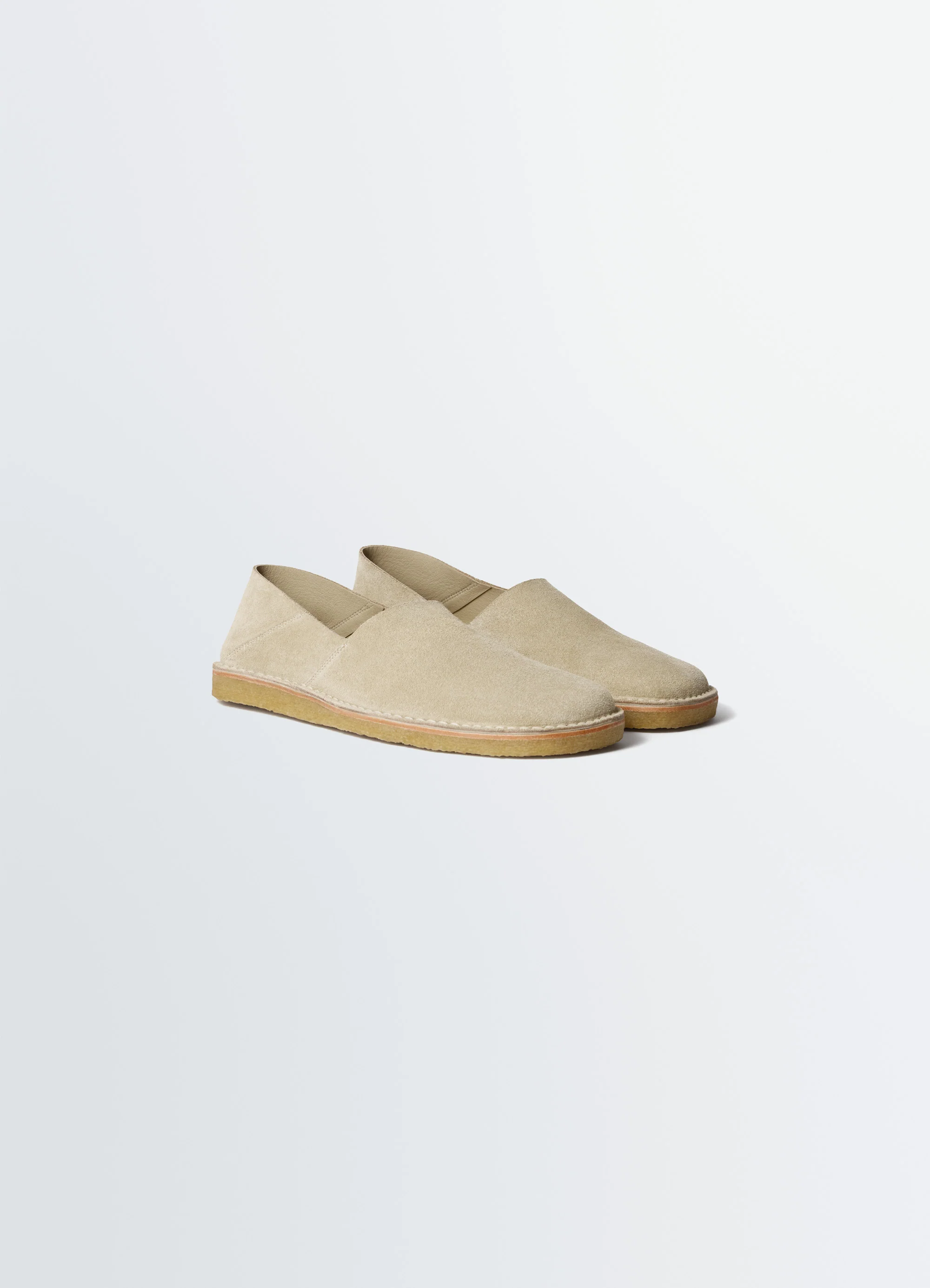 SQUARE SLIP-ON LOAFERS IN SUEDE LEATHER - Image 3