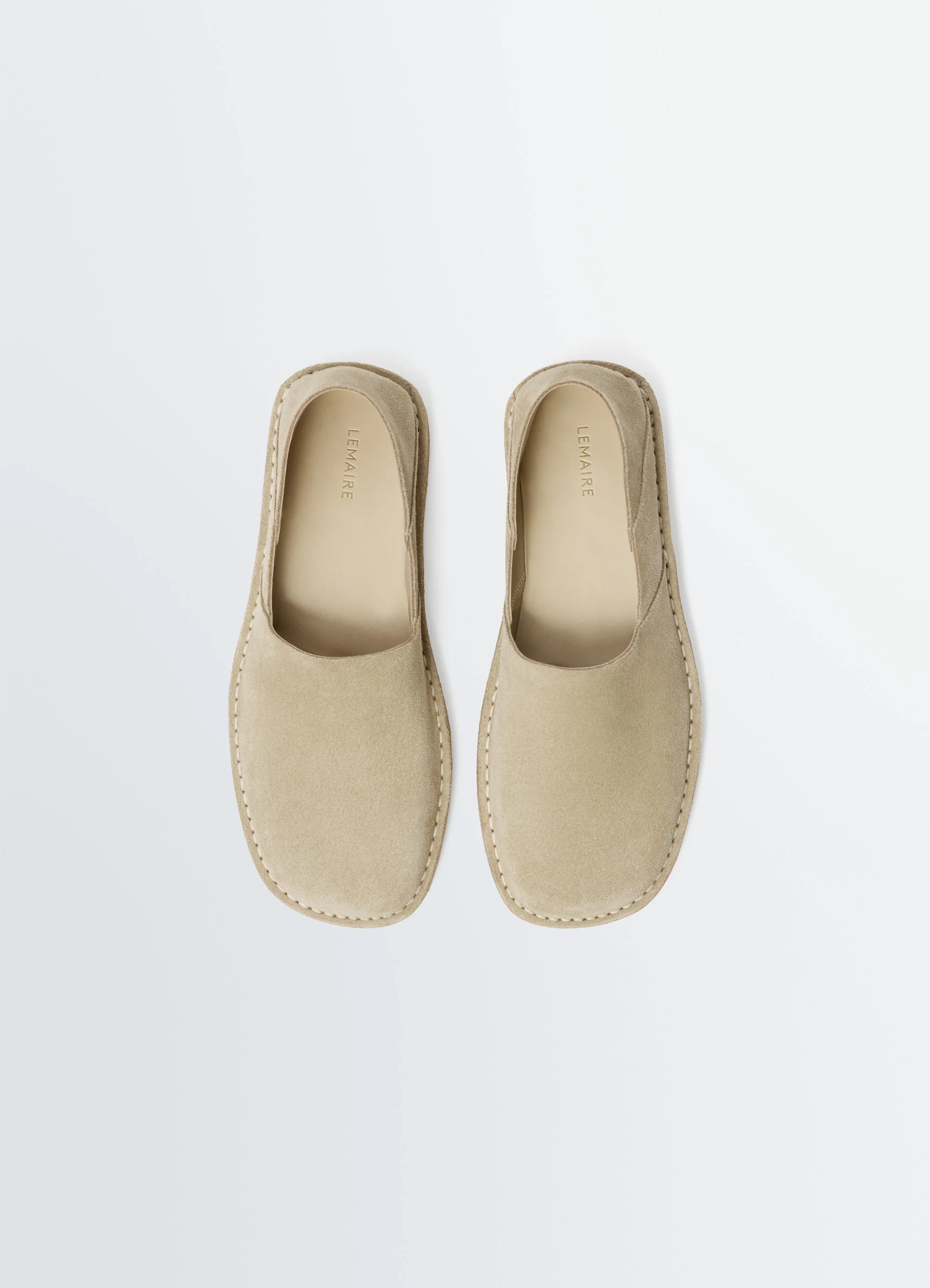 SQUARE SLIP-ON LOAFERS IN SUEDE LEATHER - Image 5