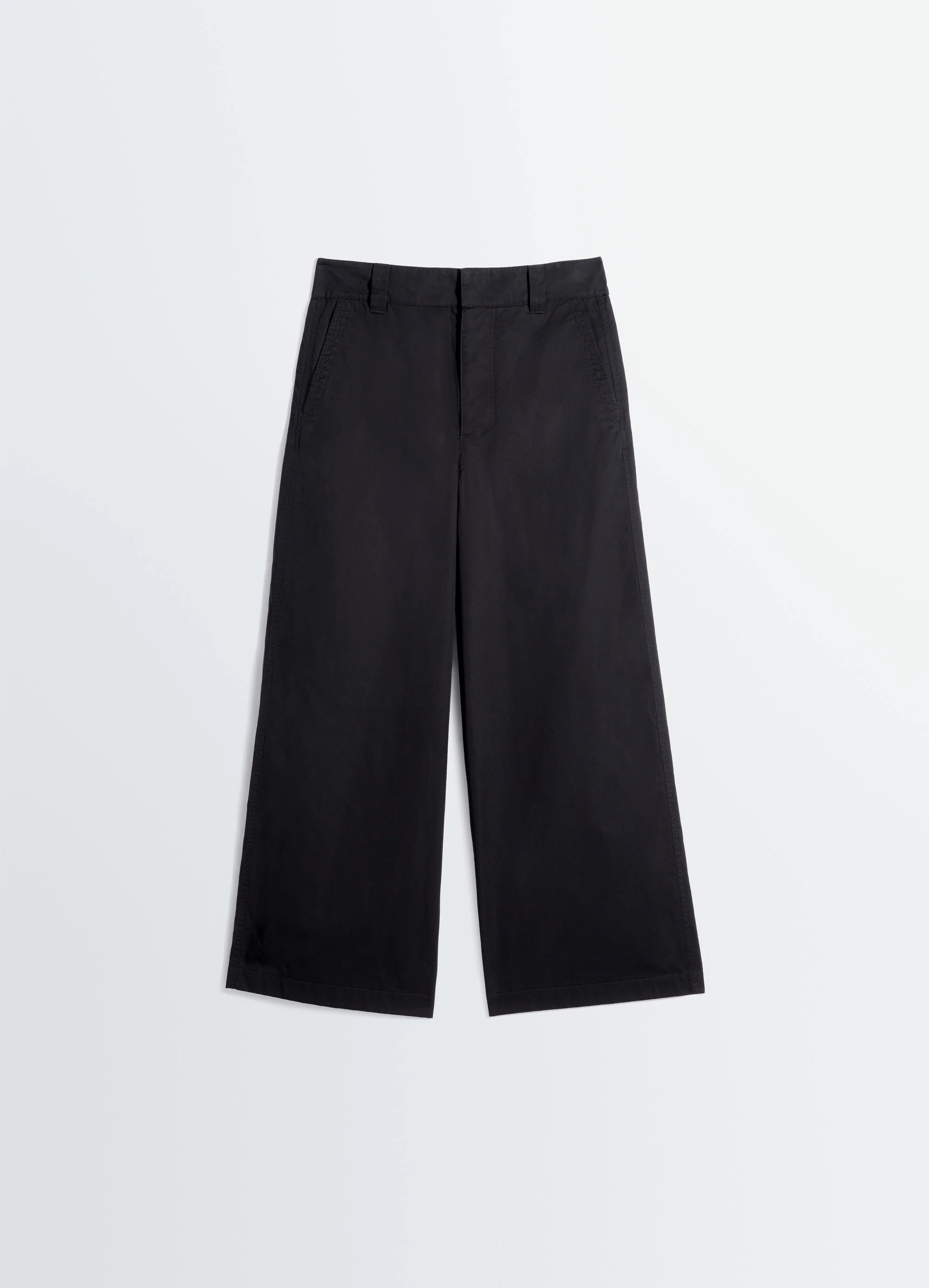 STRAIGHT FIT PANTS IN LIGHT COTTON TWILL - Image 6