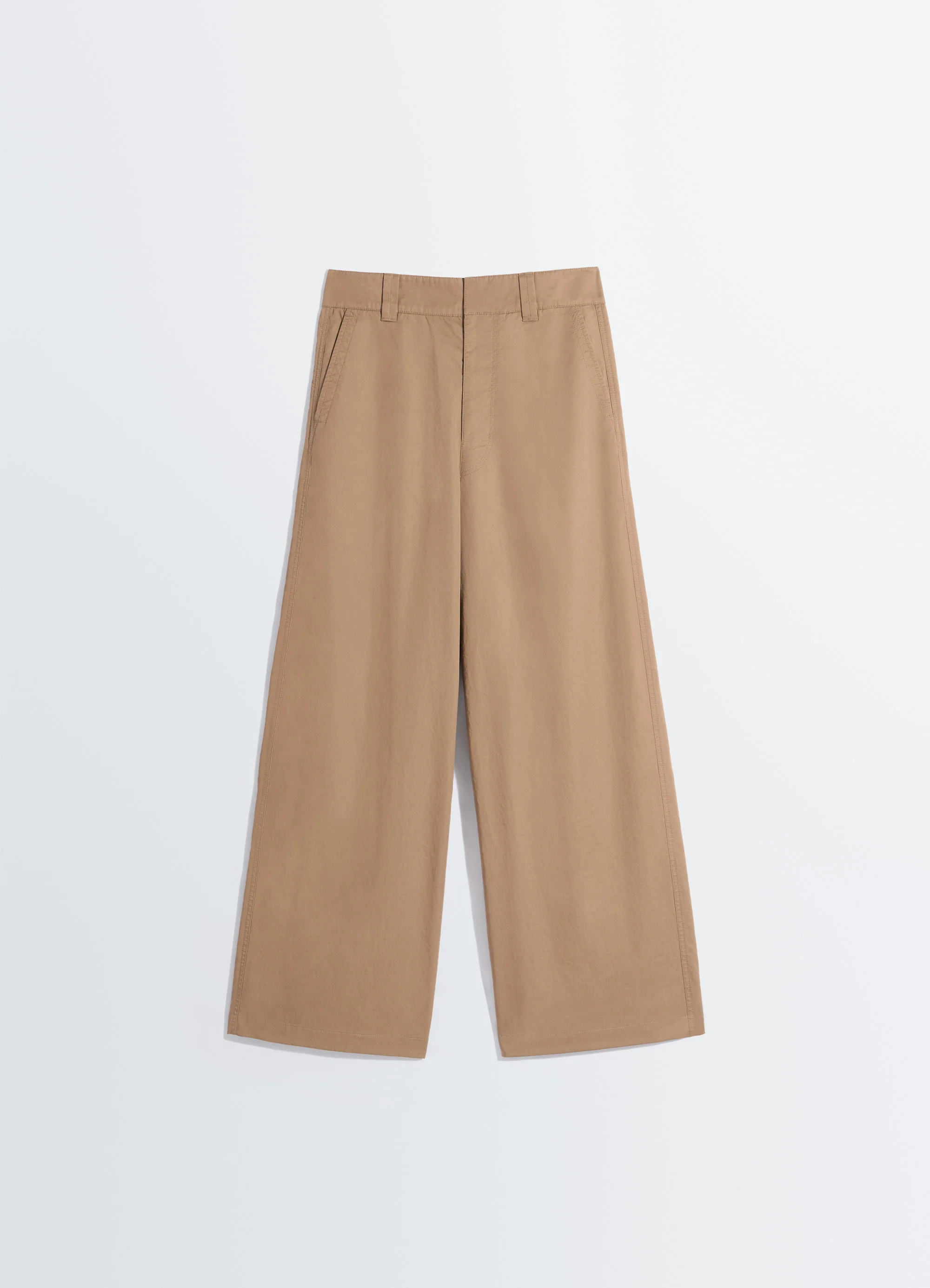 STRAIGHT FIT PANTS IN LIGHT COTTON TWILL - Image 6