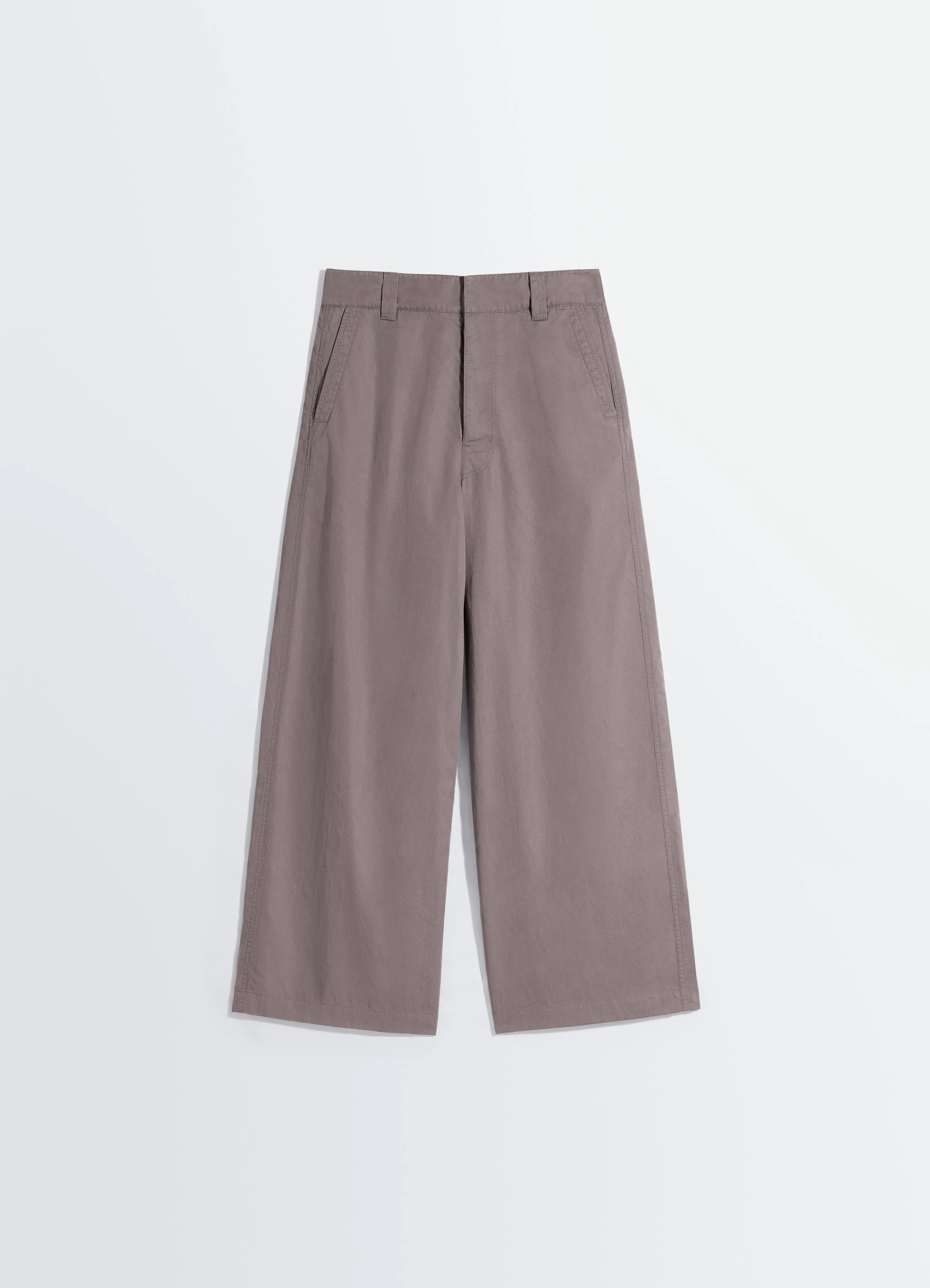 STRAIGHT FIT PANTS IN LIGHT COTTON TWILL - Image 6