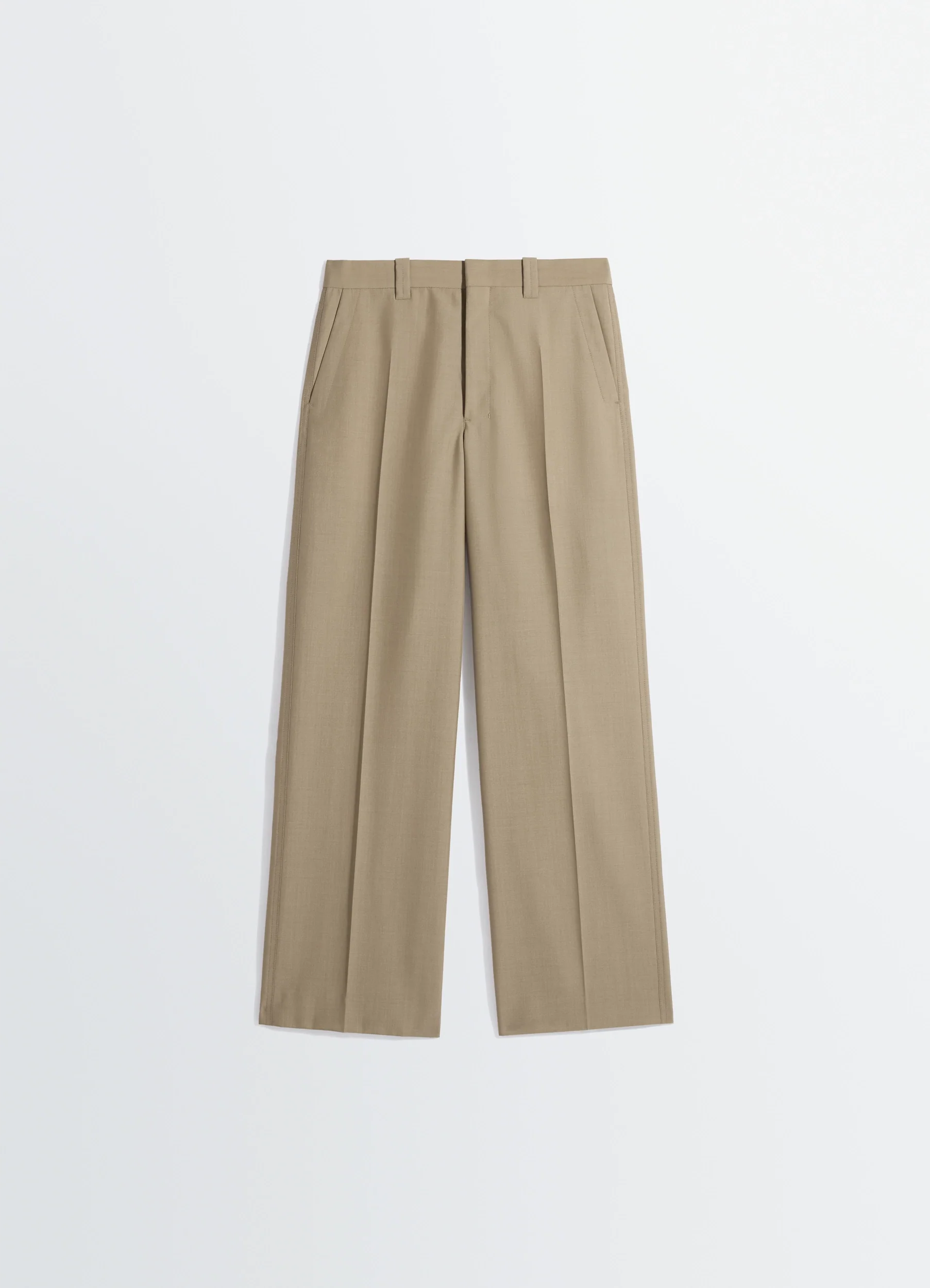 STRAIGHT TAILORED PANTS IN POLYWOOL - Image 6