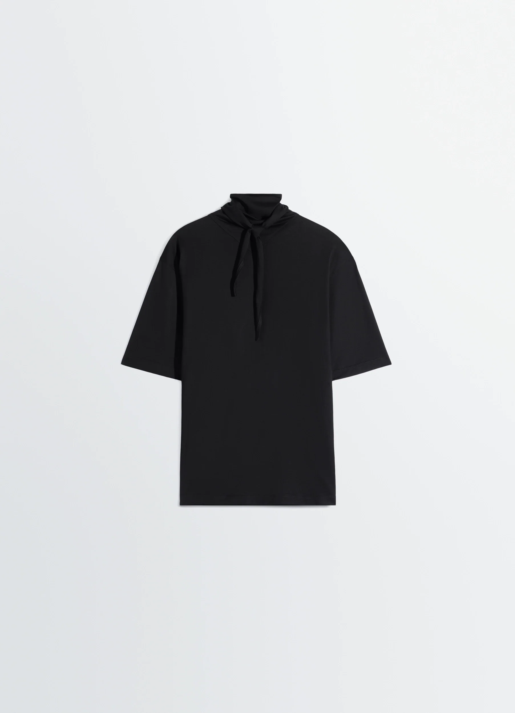 T-SHIRT WITH FOULARD IN JERSEY - Image 4