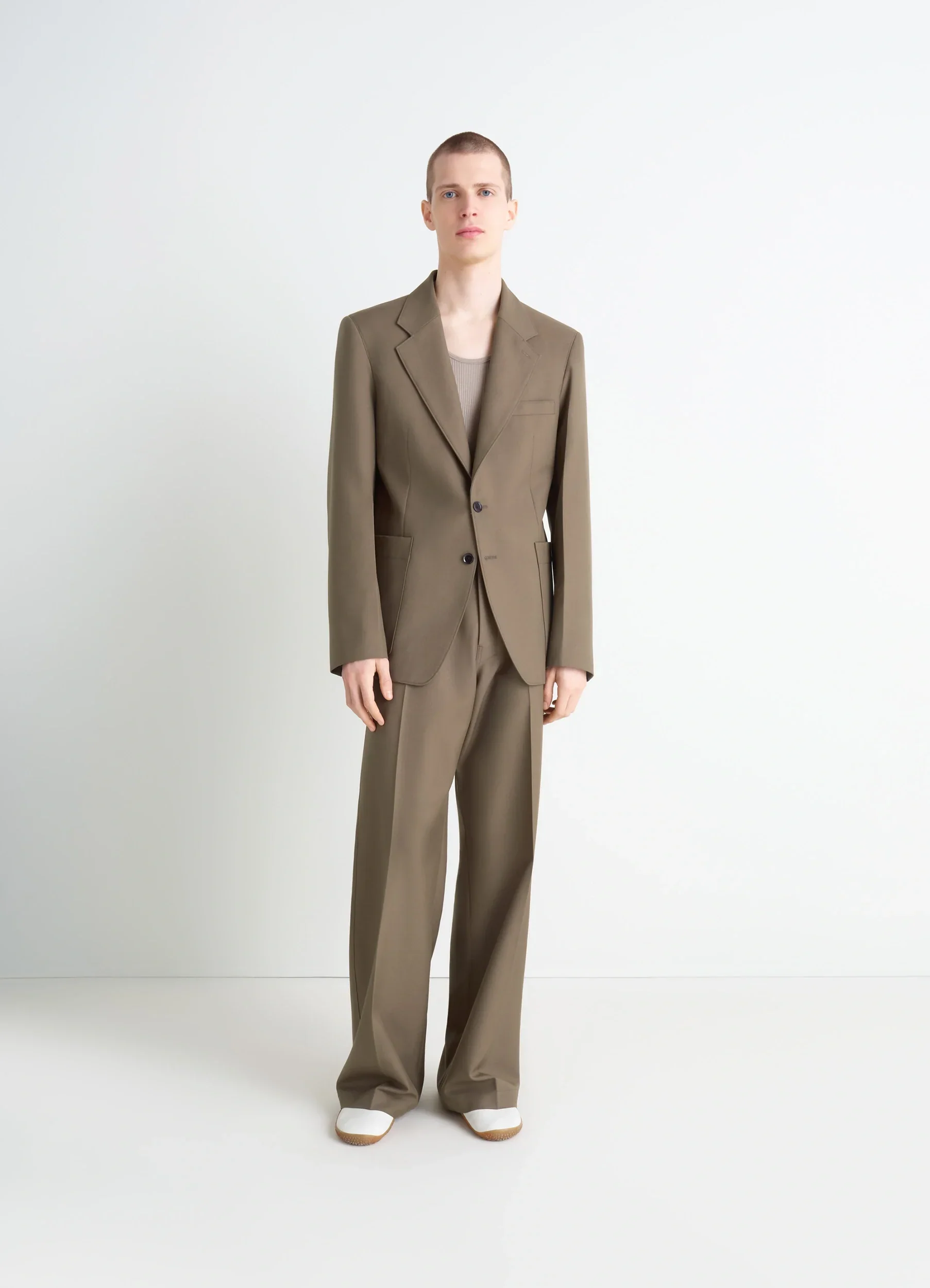 TAILORED SINGLE BREASTED JACKET IN POLYWOOL - Image 2