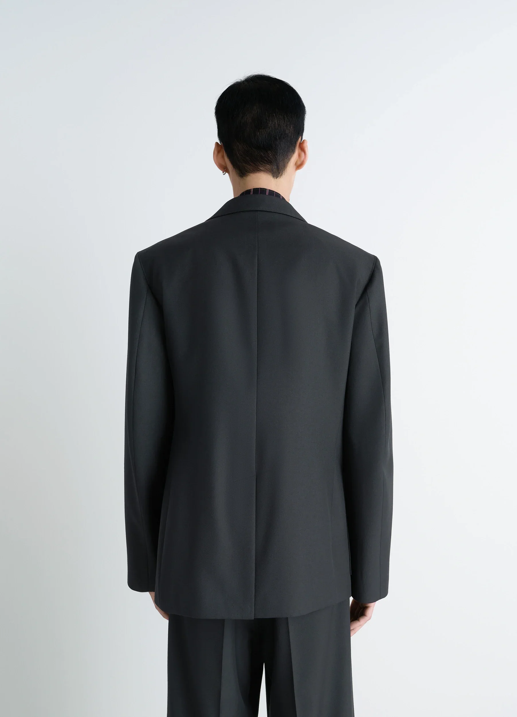 TAILORED SINGLE BREASTED JACKET IN POLYWOOL - Image 5