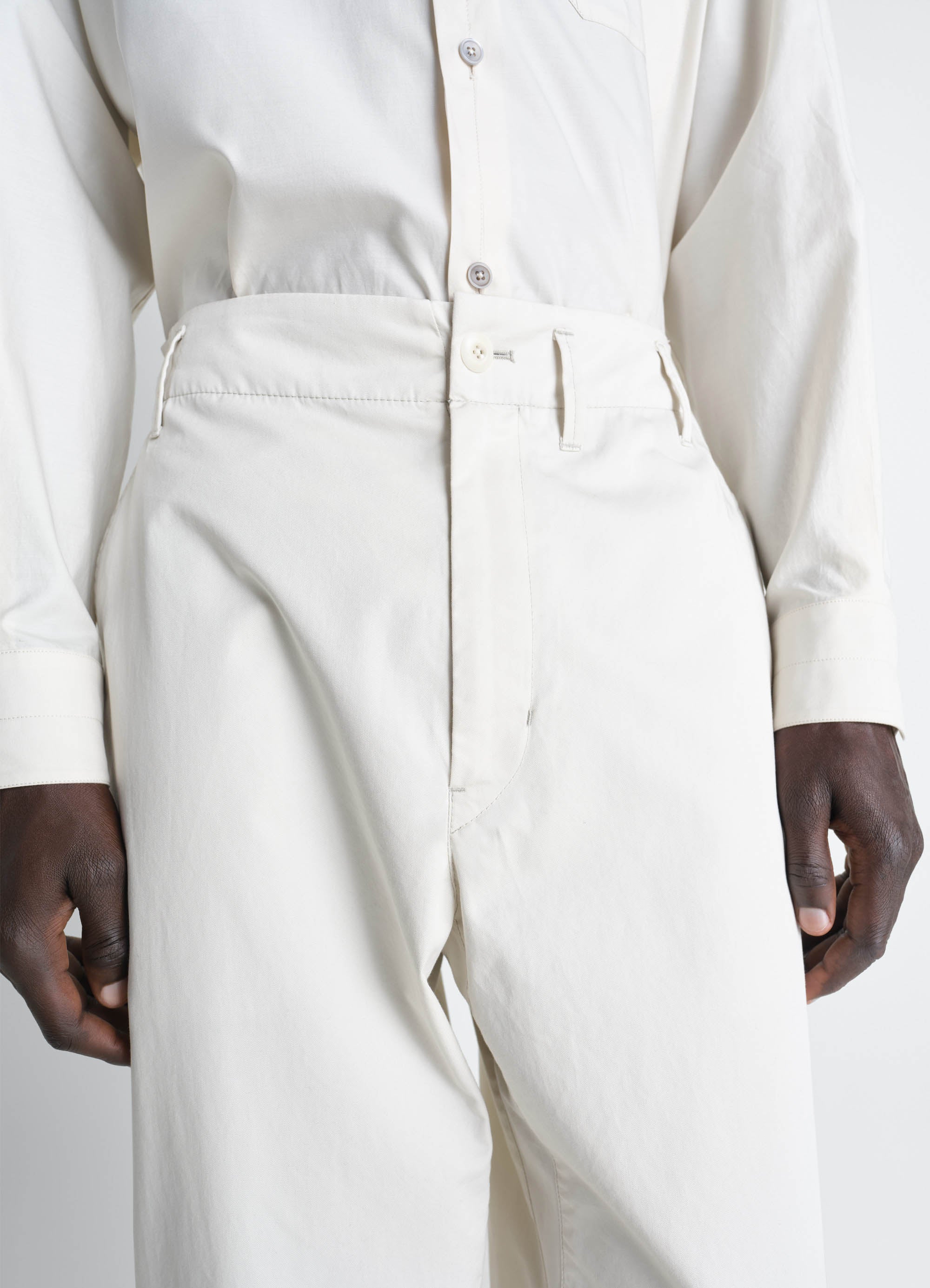 TAPERED WORKWEAR PANTS IN COTTON TWILL - Image 3