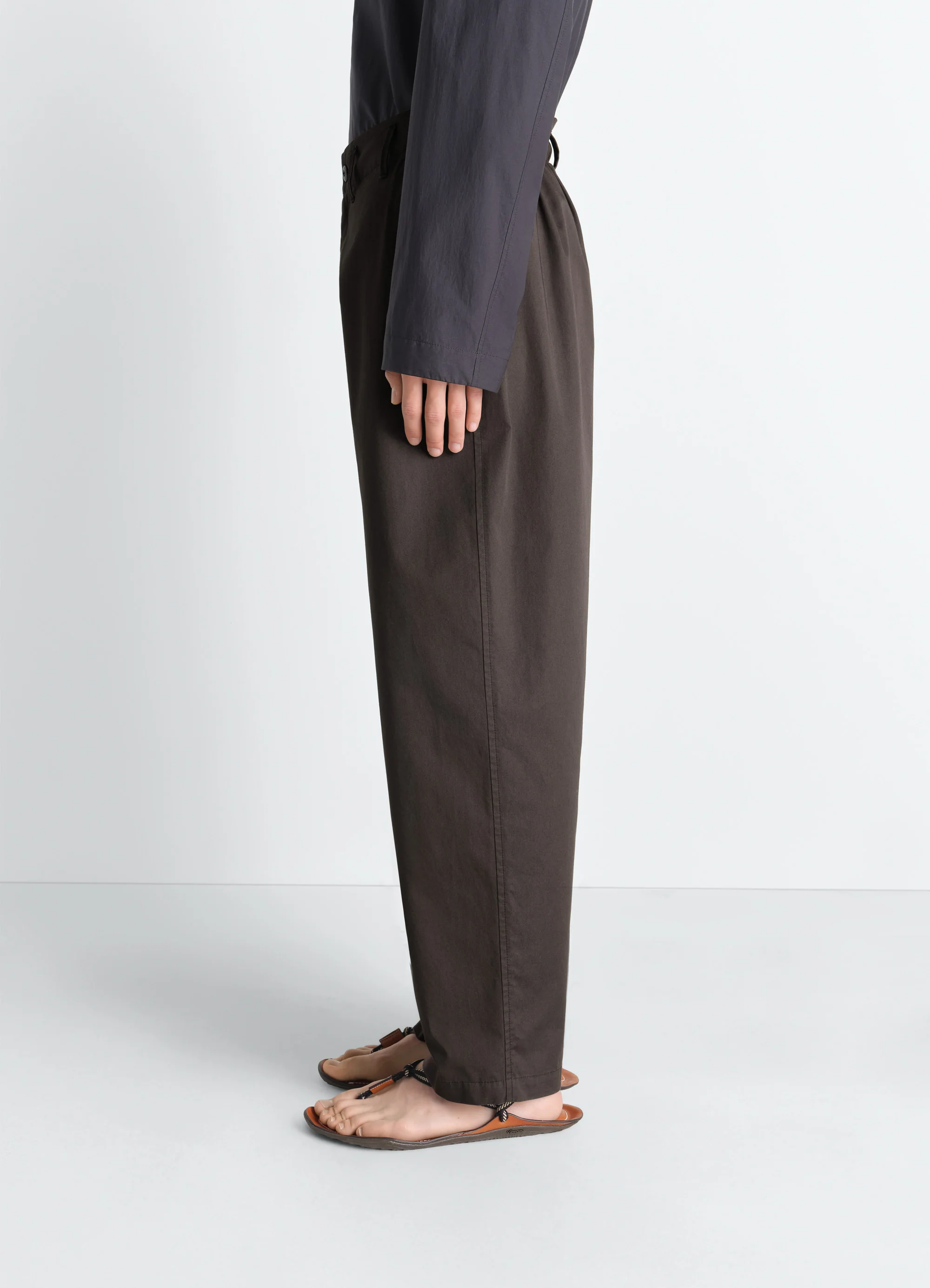 TAPERED WORKWEAR PANTS IN COTTON TWILL - Image 4
