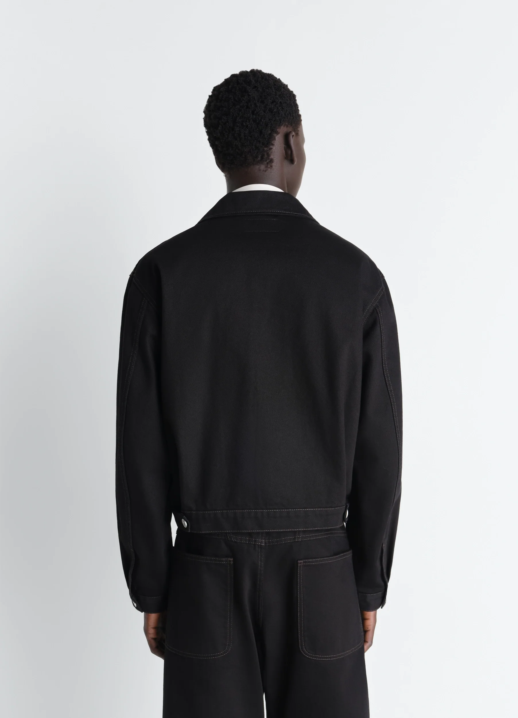 TRUCKER JACKET IN DENIM - Image 3