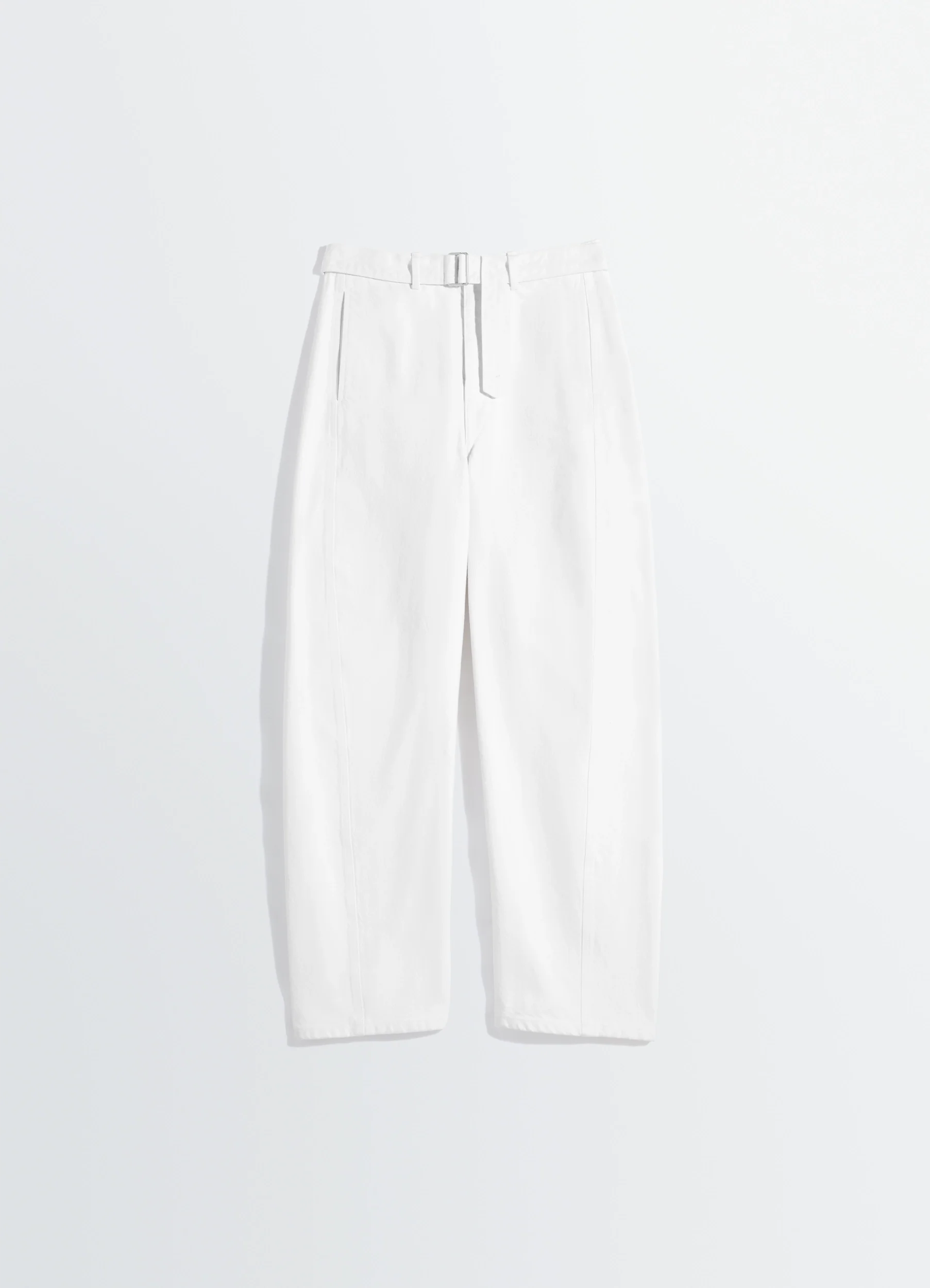 TWISTED BELTED PANTS IN DENIM - Image 7