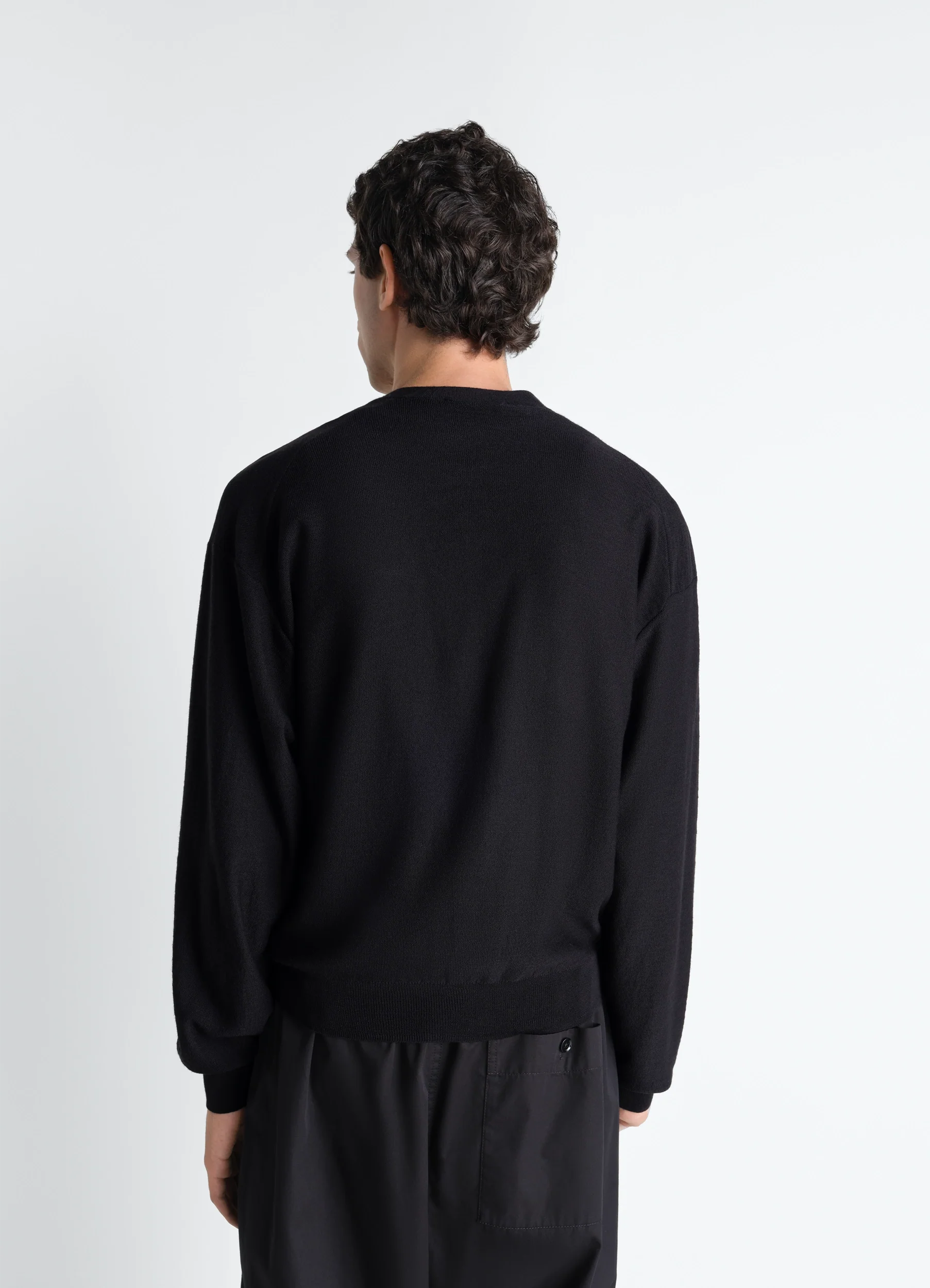 TWISTED CARDIGAN IN MERINO BLEND - Image 6