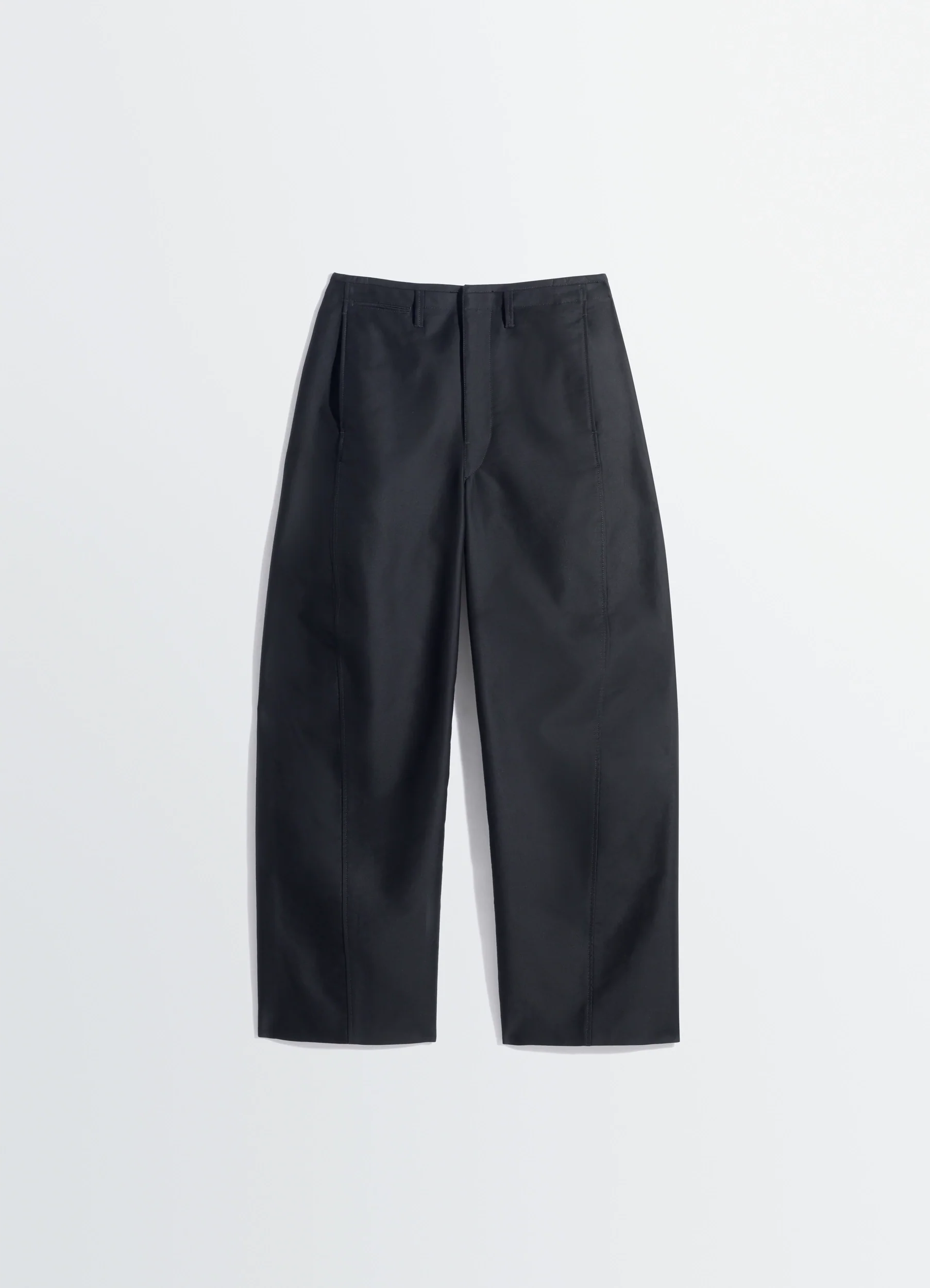 TWISTED CHINO PANTS IN COTTON SATIN - Image 5