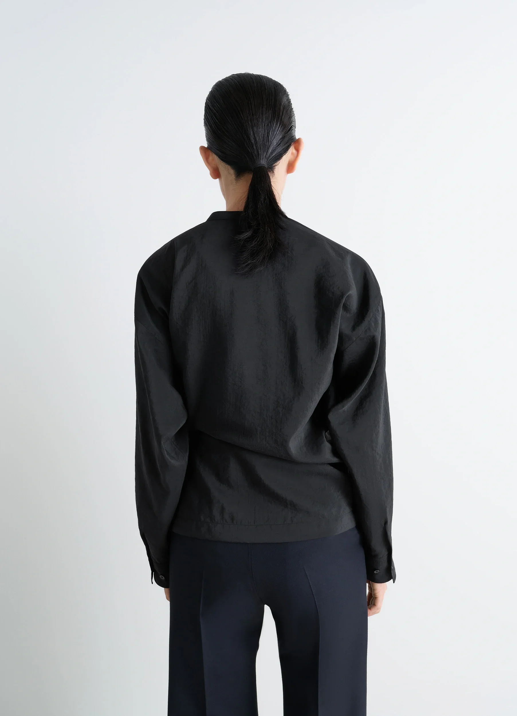 TWISTED TOP IN DRY SILK - Image 4
