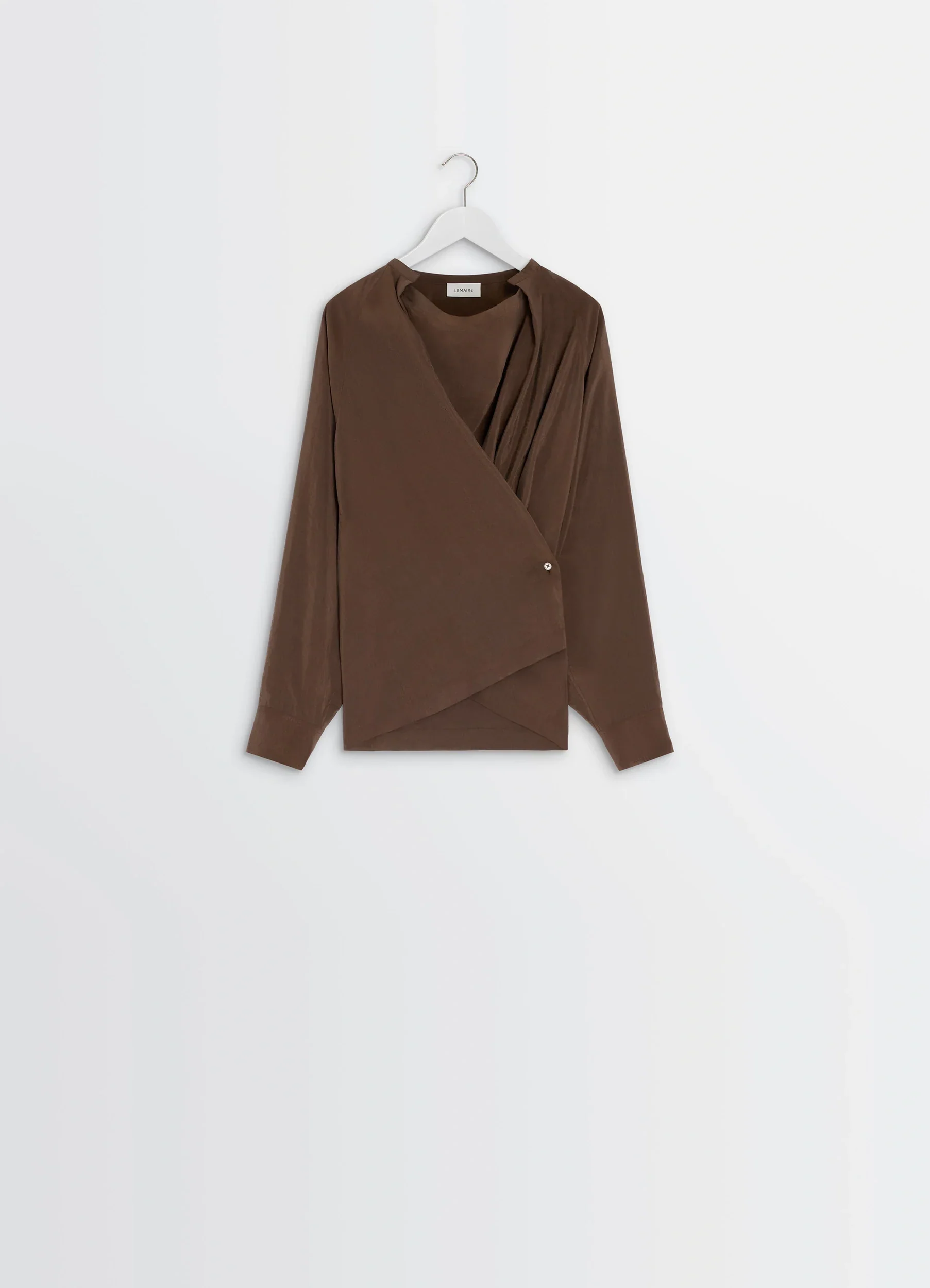 TWISTED TOP IN DRY SILK - Image 6