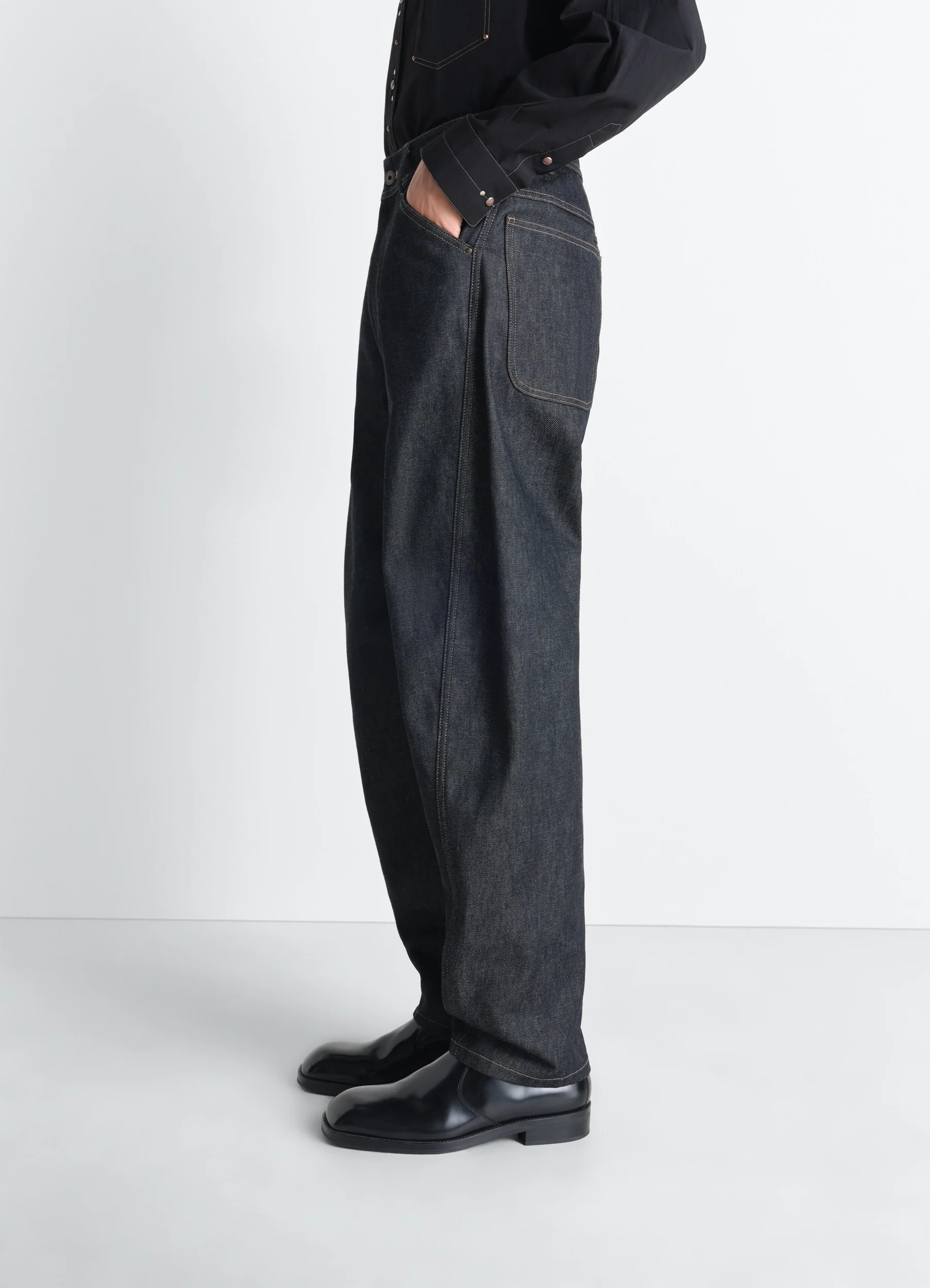 TWISTED WORKWEAR PANTS IN DENIM - Image 3