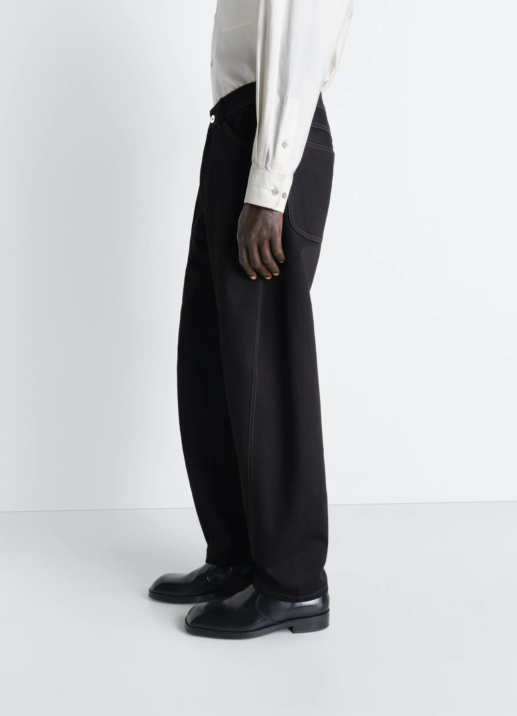 TWISTED WORKWEAR PANTS IN DENIM - Image 3