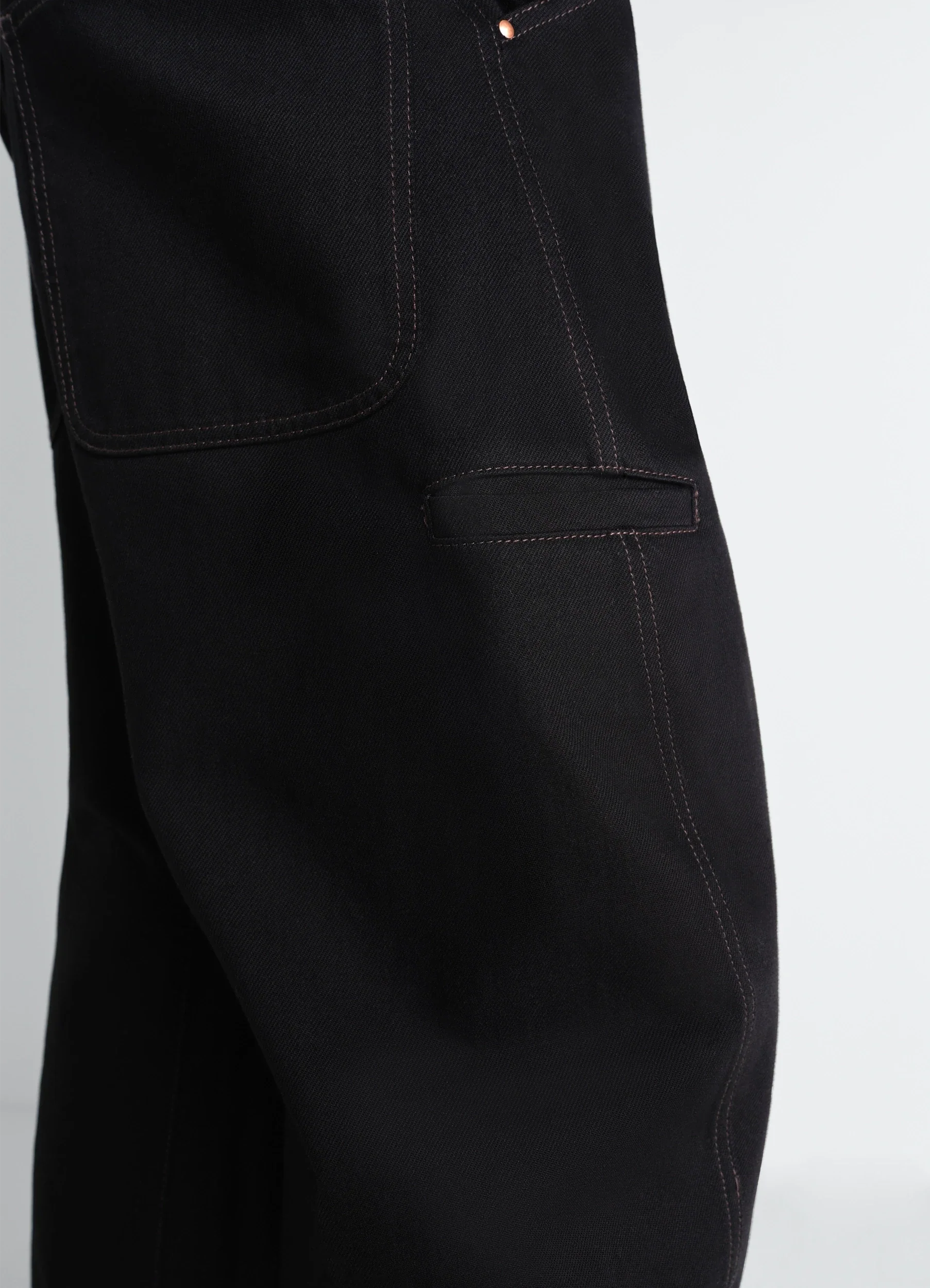 TWISTED WORKWEAR PANTS IN DENIM - Image 4