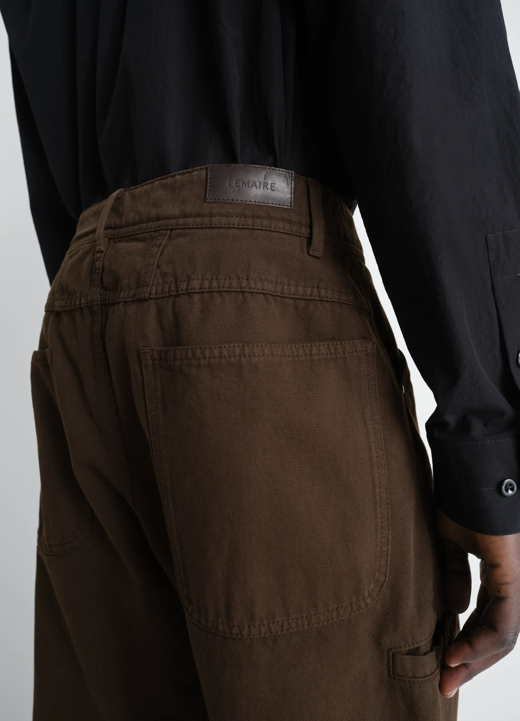 TWISTED WORKWEAR PANTS IN DYED HEAVY BROKEN TWILL - Image 3