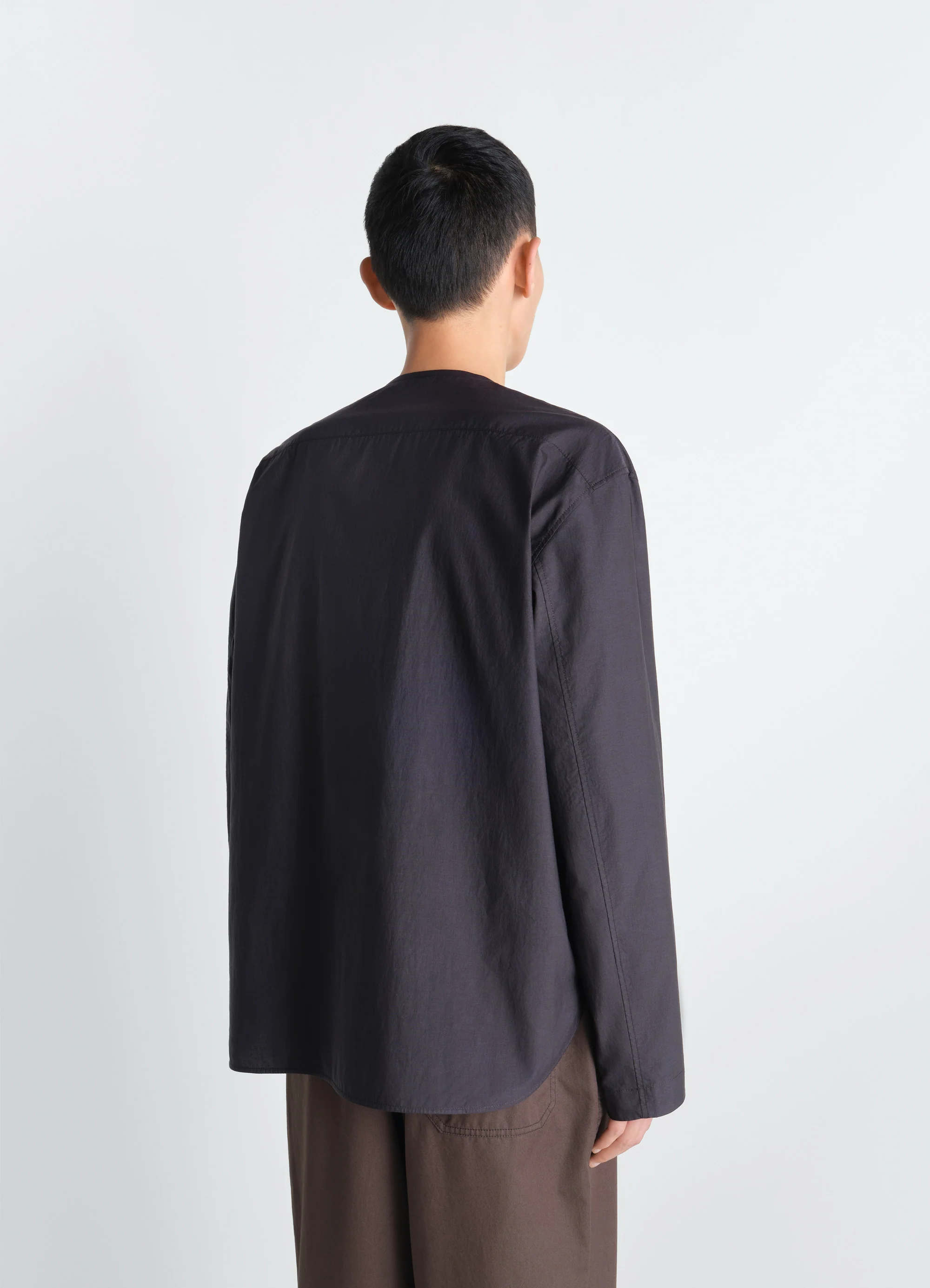 VAREUSE TOP IN WASHED COTTON SILK - Image 4