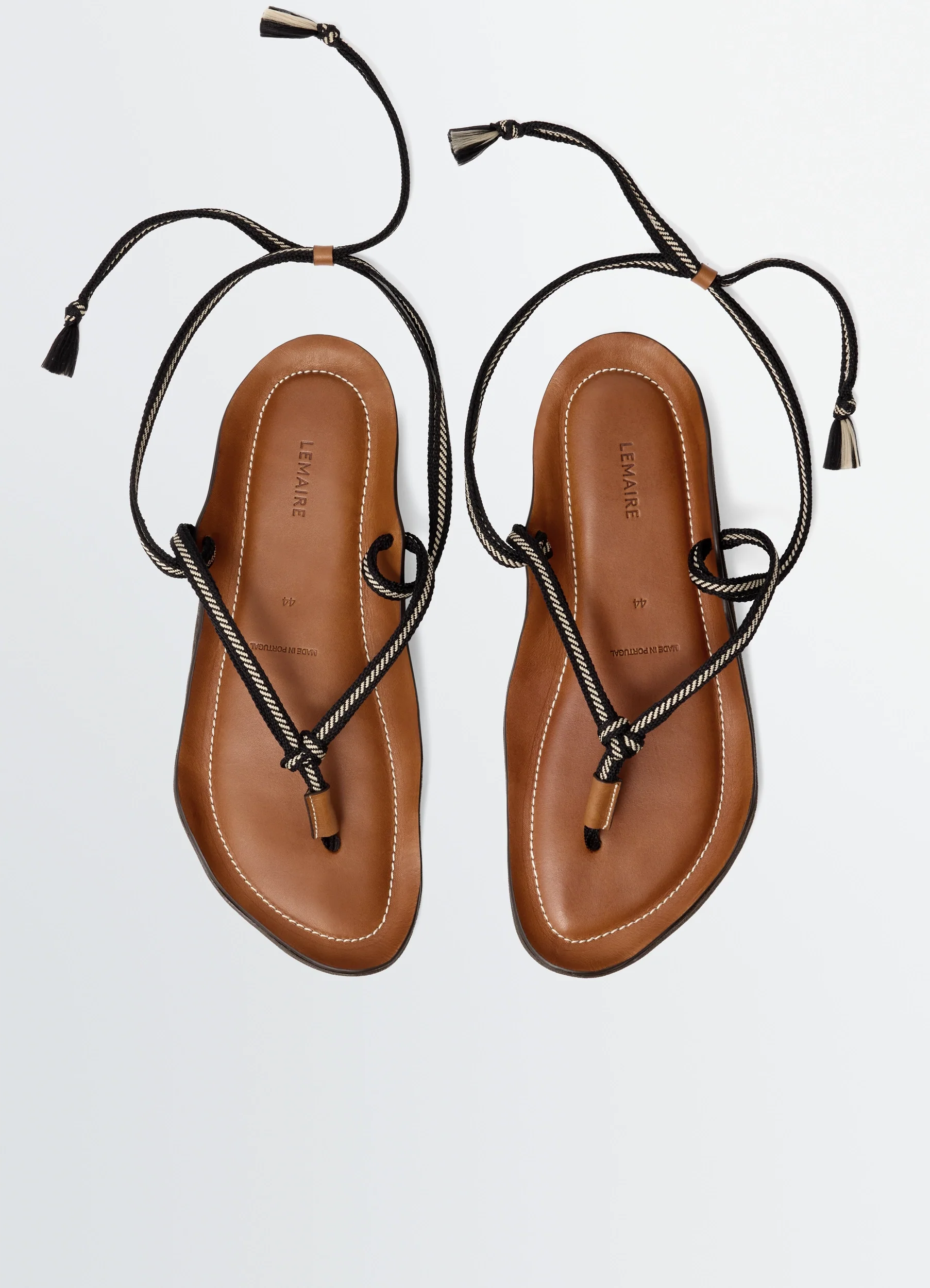 VIBRAM SANDALS IN LEATHER - Image 5