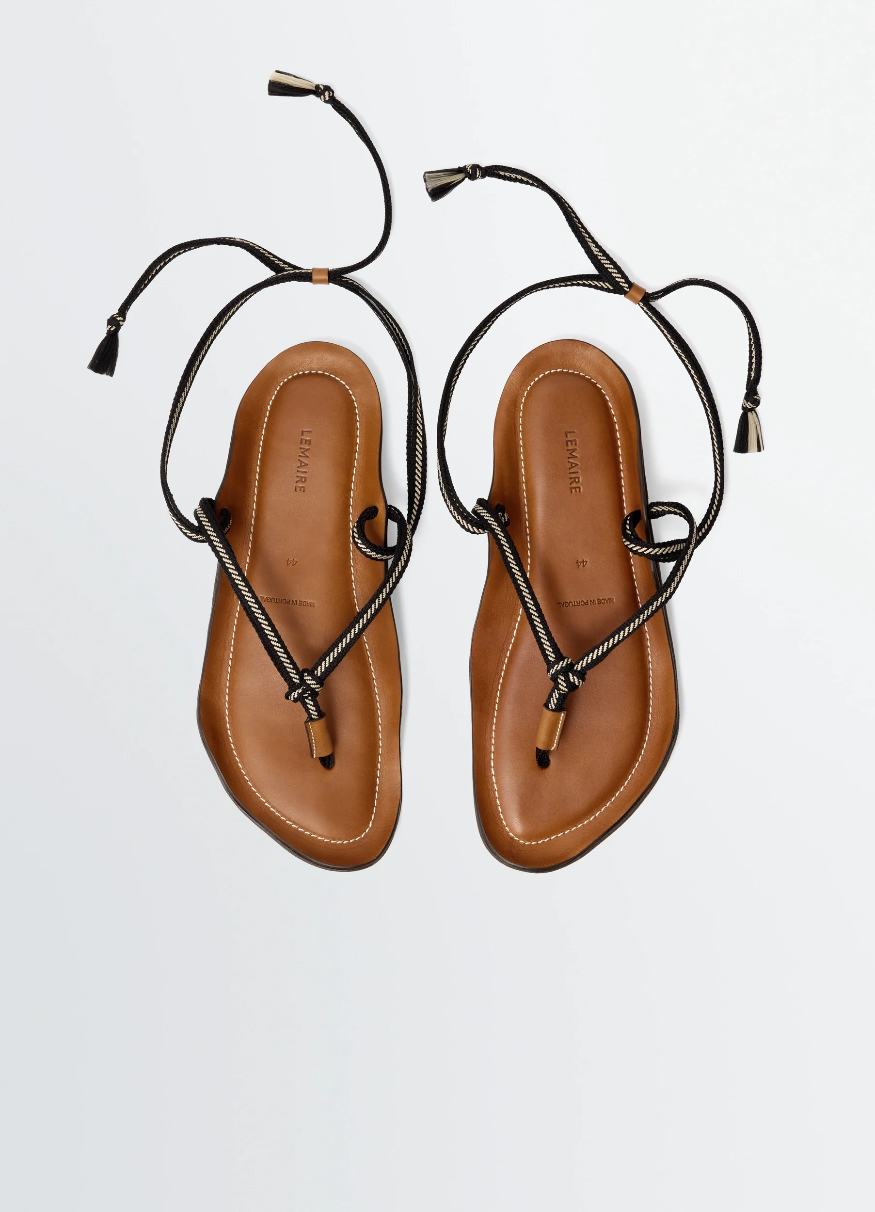 VIBRAM SANDALS IN LEATHER - Image 5