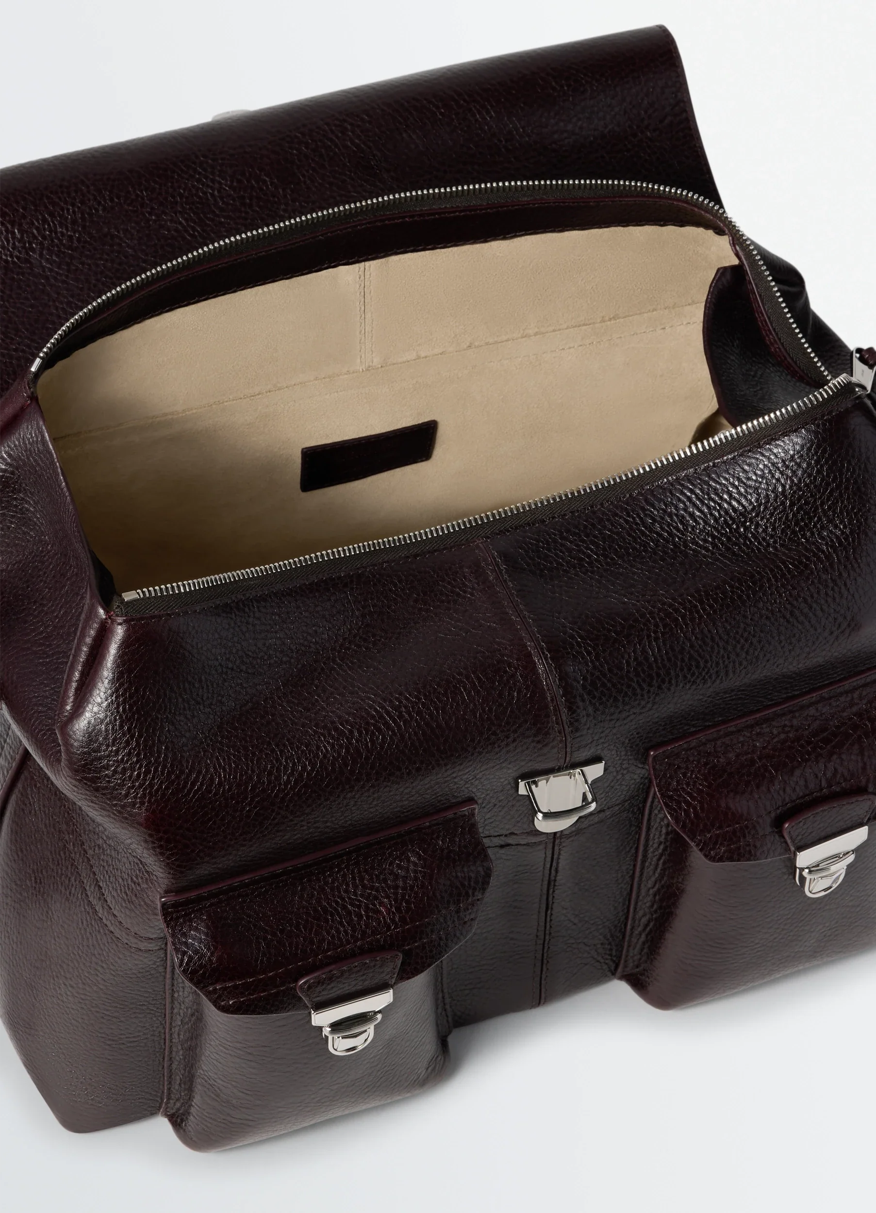 WEEK-END GEAR BAG IN LEATHER - Image 4