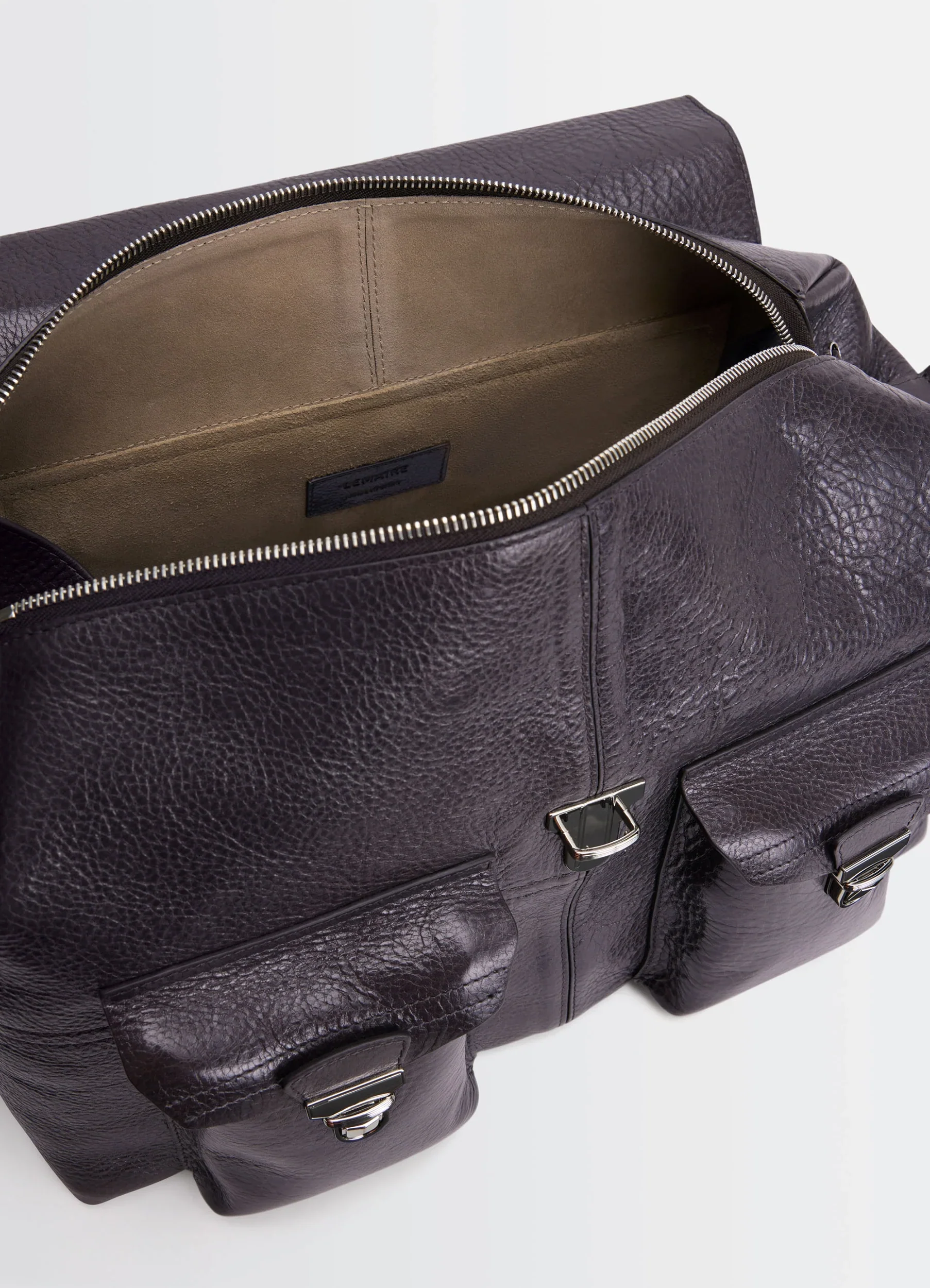 WEEK-END GEAR BAG IN LEATHER - Image 5